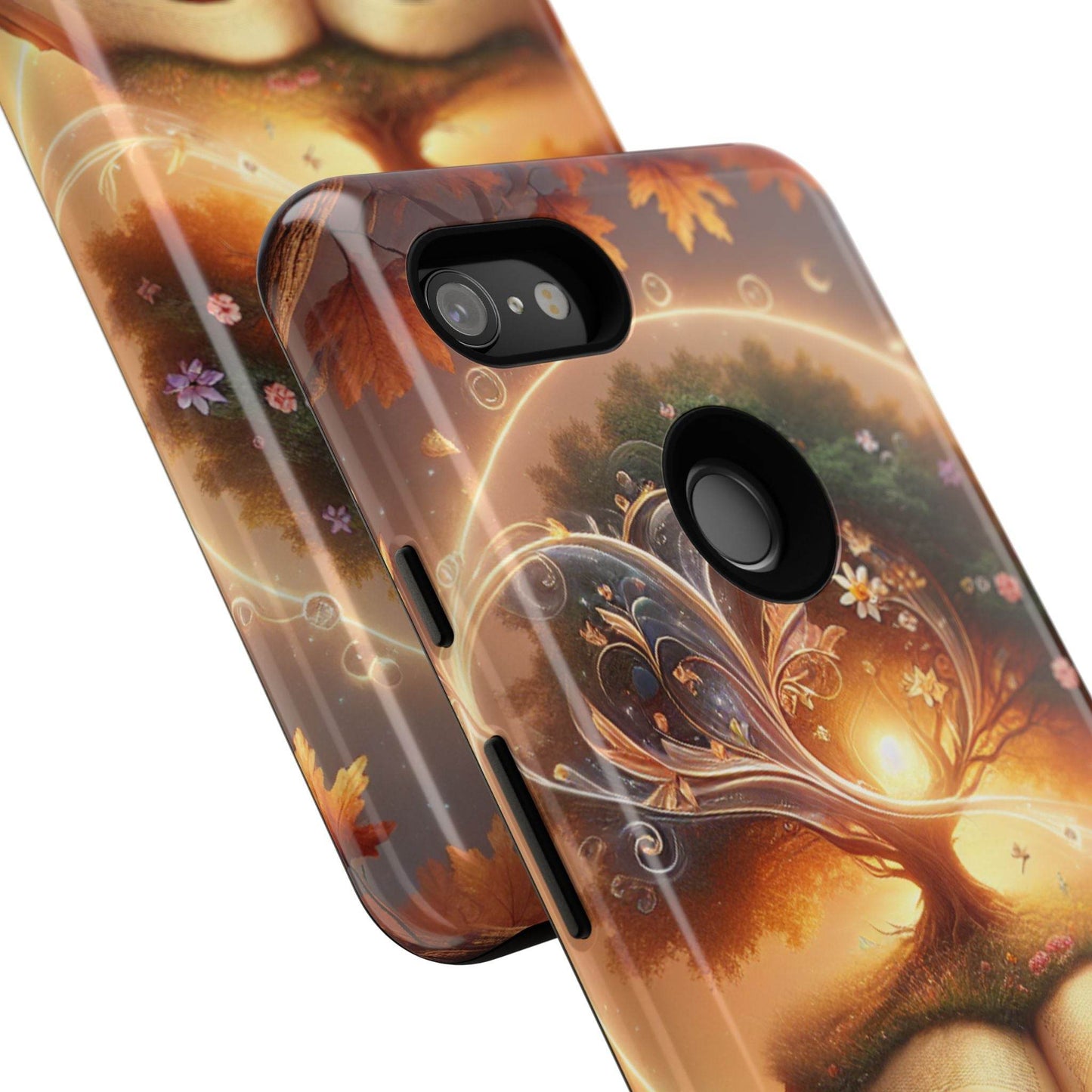 Google & Samsung - Artistic Phone Case with BookishTree Design - Tough Cases - The Dreamer's Bookshop.