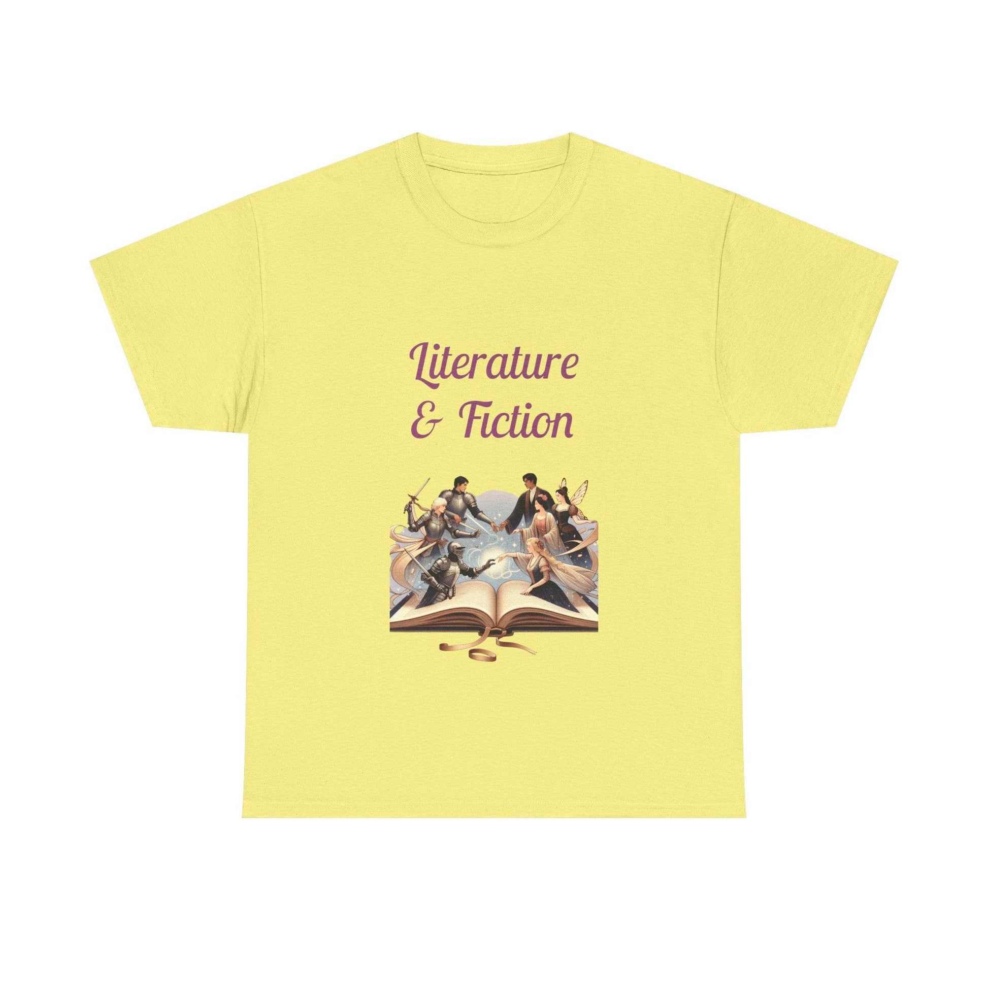 Fiction - Unisex Heavy Cotton Tee - Literature Books - The Dreamer's Bookshop.