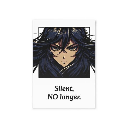The Dreamer's Bookshop Survivor "Silent, NO longer" Art Print Card - The Dreamer's Bookshop.