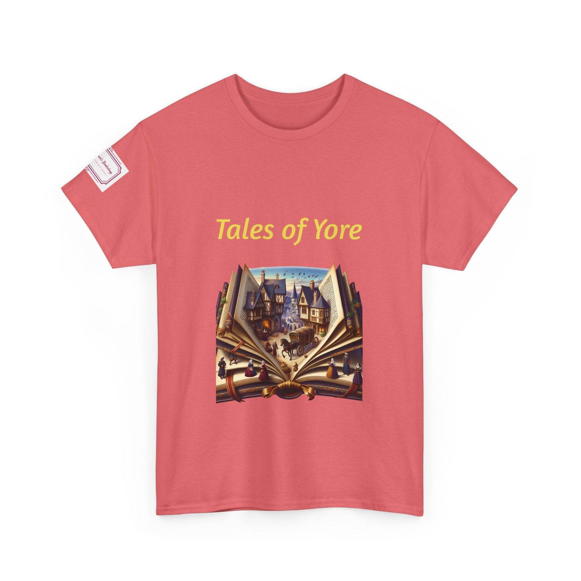 Tales of Yore - Graphic Unisex Heavy Cotton Tee - Historical Books - The Dreamer's Bookshop.