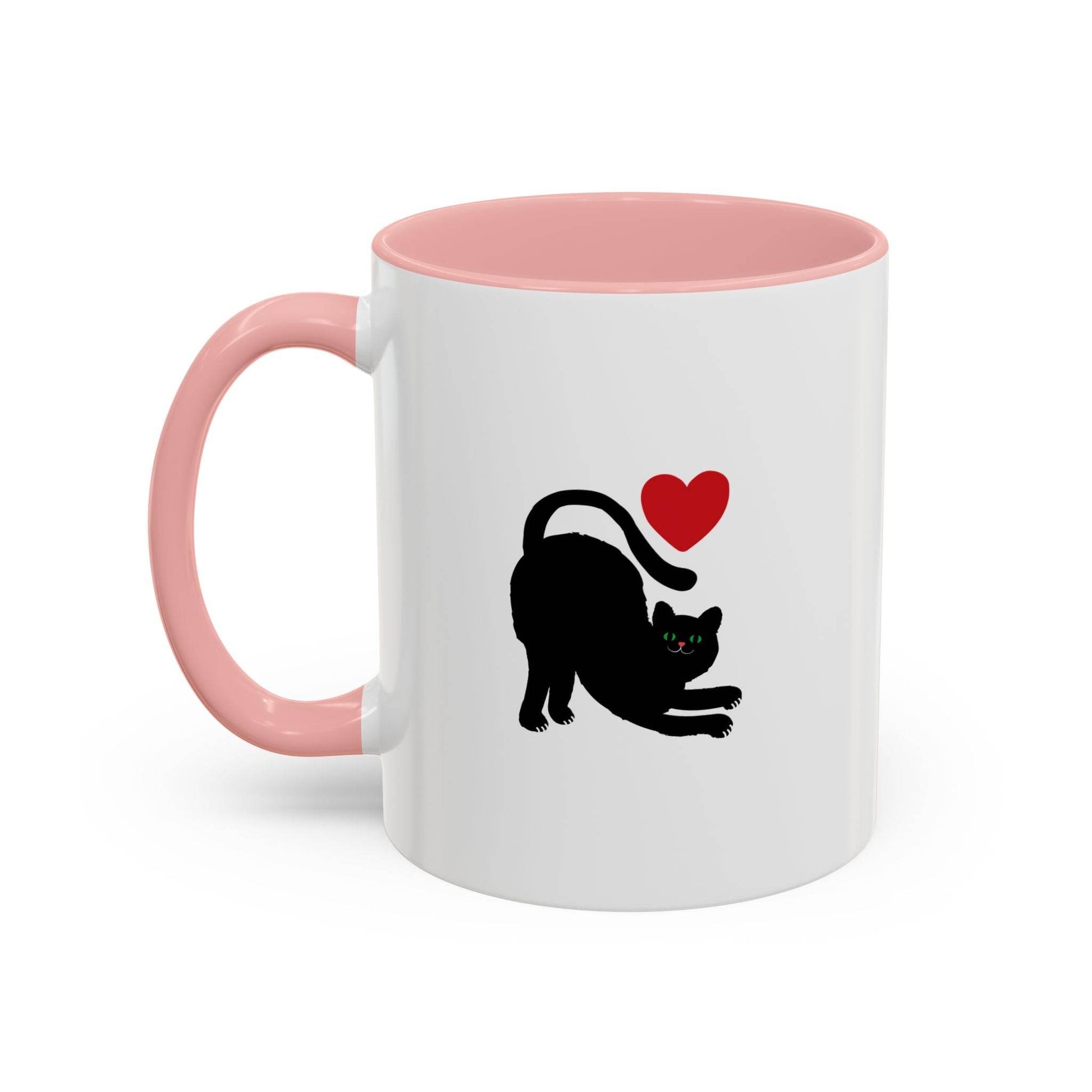 Playful Cat Love Mug - Cute Gift for Tea Lovers - The Dreamer's Bookshop.
