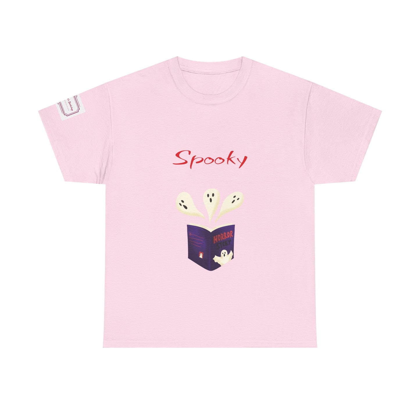 EU - Fiction - Unisex Heavy Cotton Tee - Spooky Books