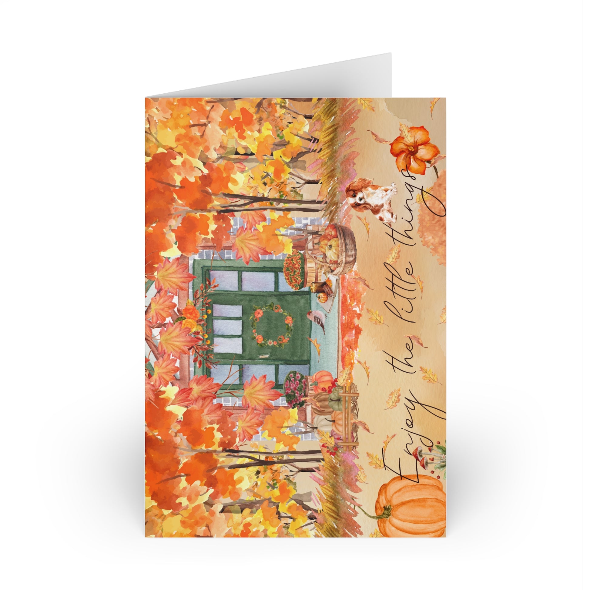The Dreamer's Bookshop "Fall Lover" Enjoy the Little Things Card - The Dreamer's Bookshop.