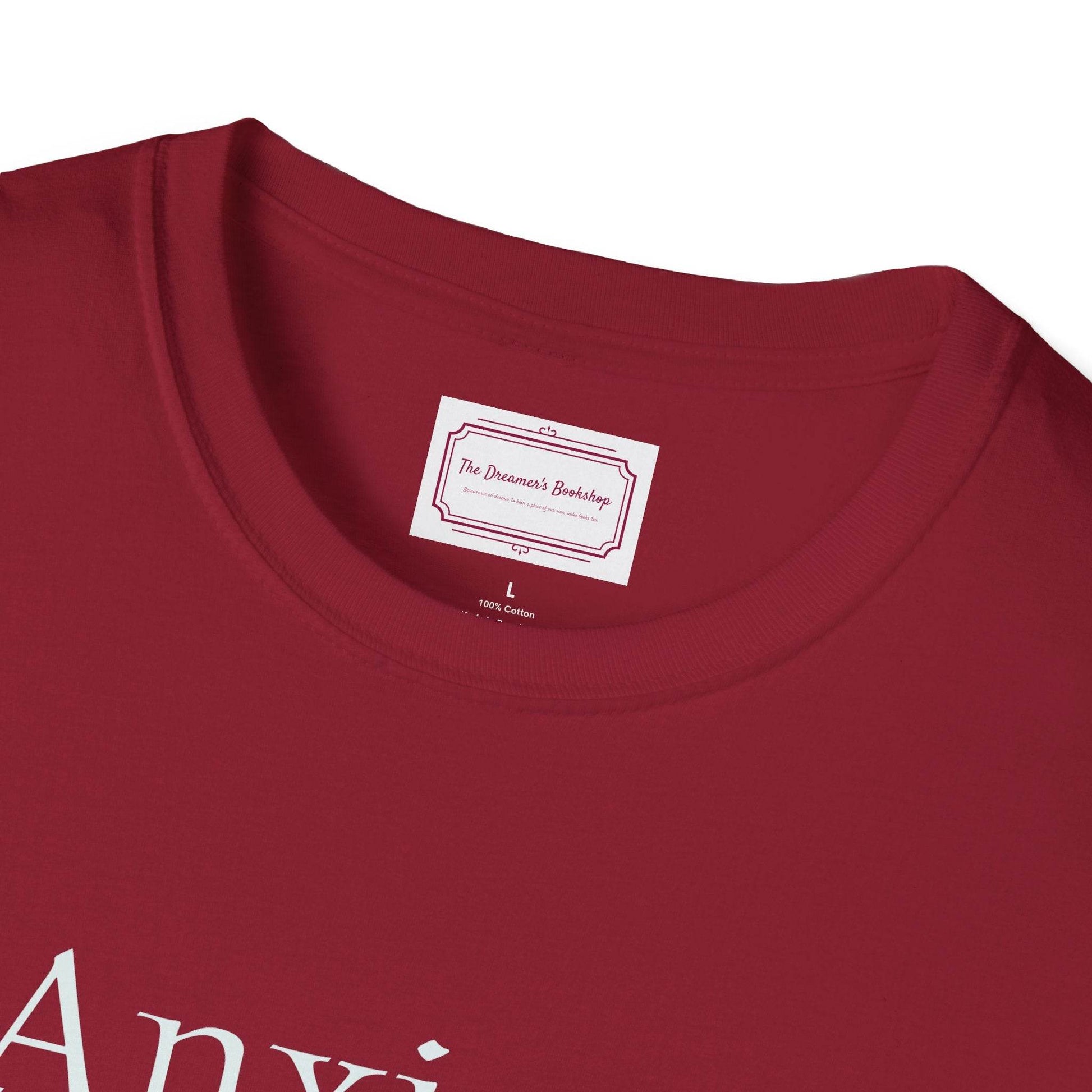 Anxiety Warrior Unisex Softstyle T-Shirt - Embrace Your Battles - The Dreamer's Bookshop.