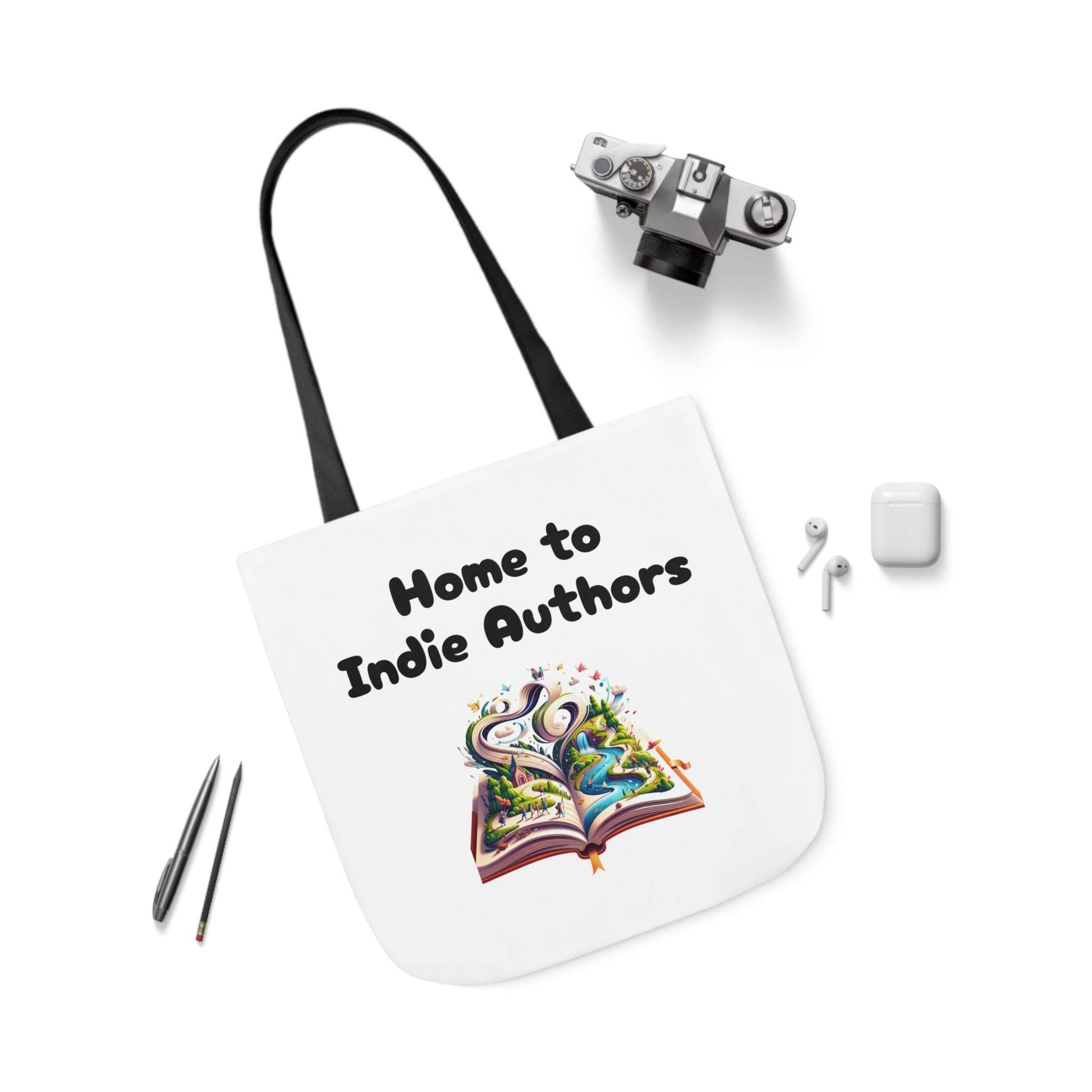 Home to Indie Authors Tote Bag - Perfect Gift for Book Lovers - The Dreamer's Bookshop.