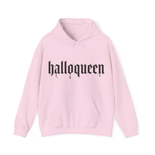 Halloqueen Spooky Hoodie - Cozy Unisex Sweatshirt for Book Lovers