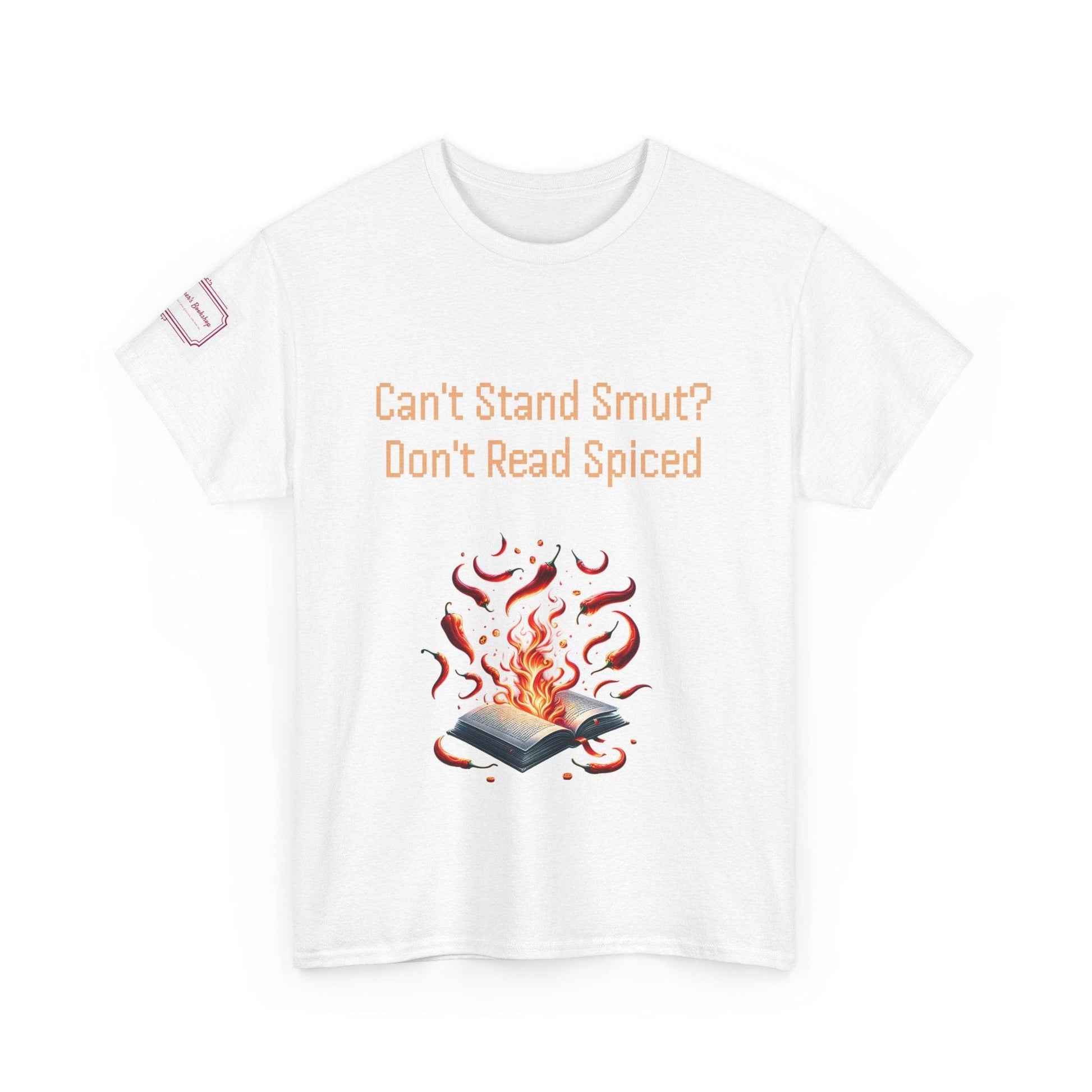Can't Stand Smut? - Unisex Heavy Cotton Tee - Spiced Books - The Dreamer's Bookshop.