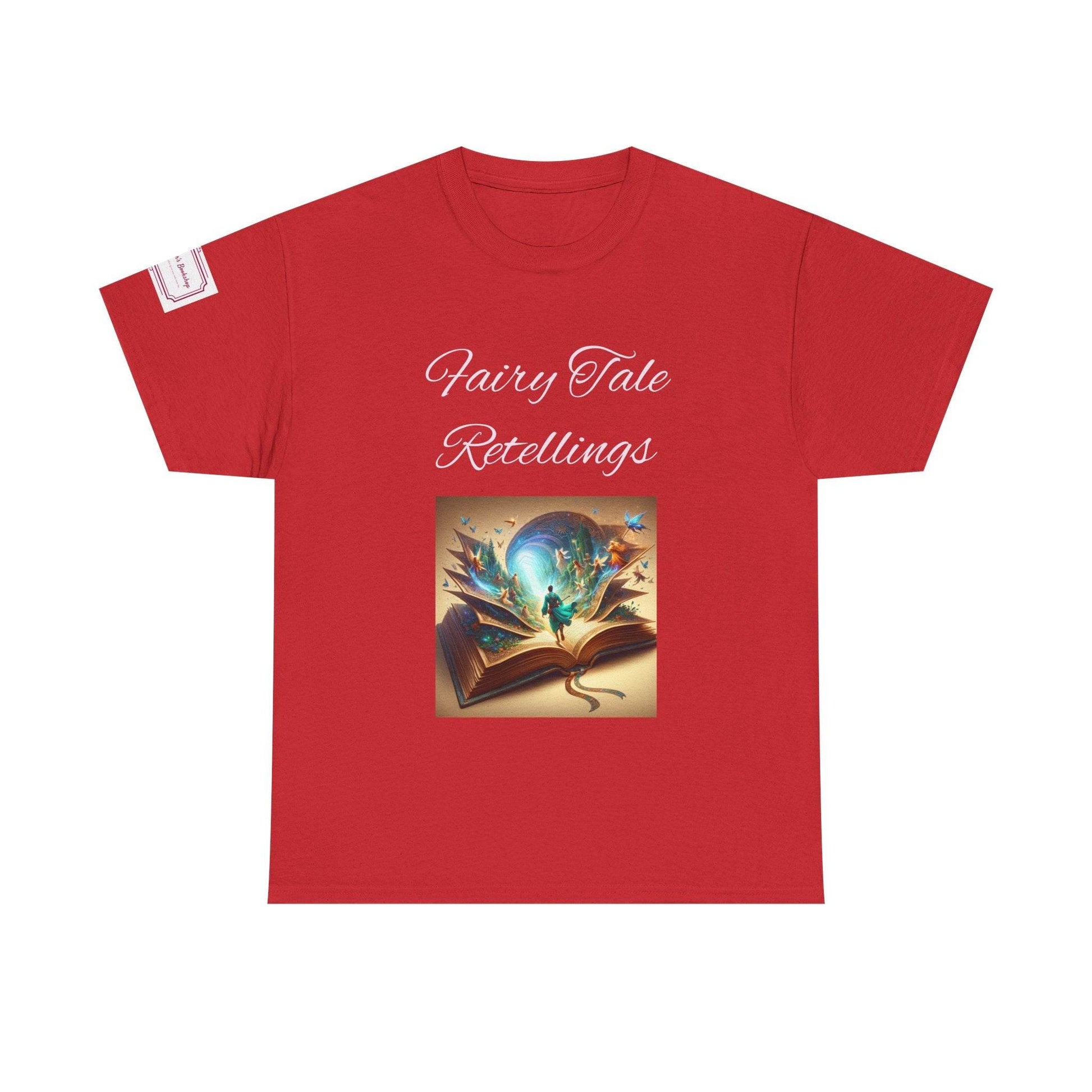 Fiction - Graphic Unisex Heavy Cotton Tee - Fairy Tale Retellings - The Dreamer's Bookshop.