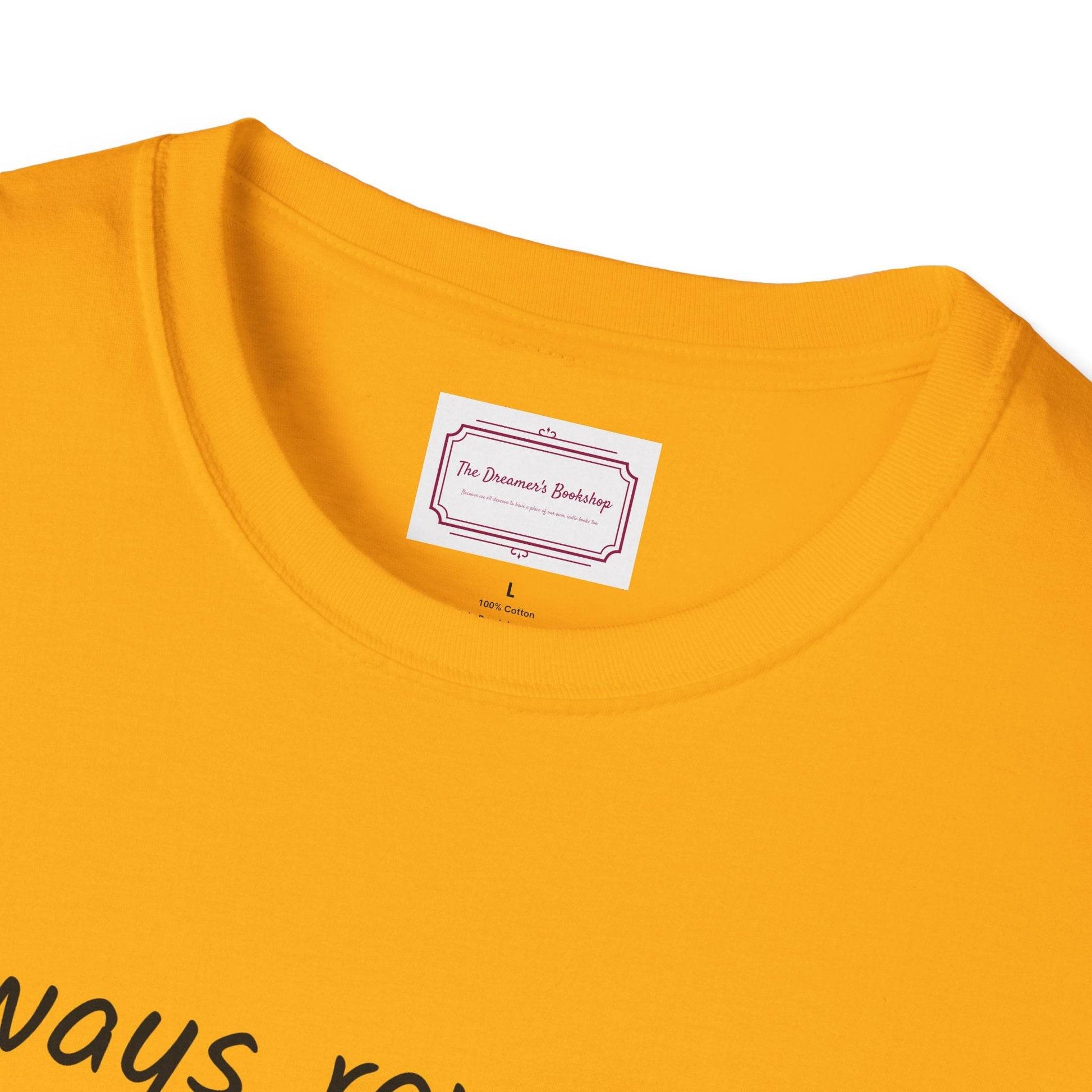 Inspirational Quote Unisex T-Shirt - Ignite Your Passion - The Dreamer's Bookshop.