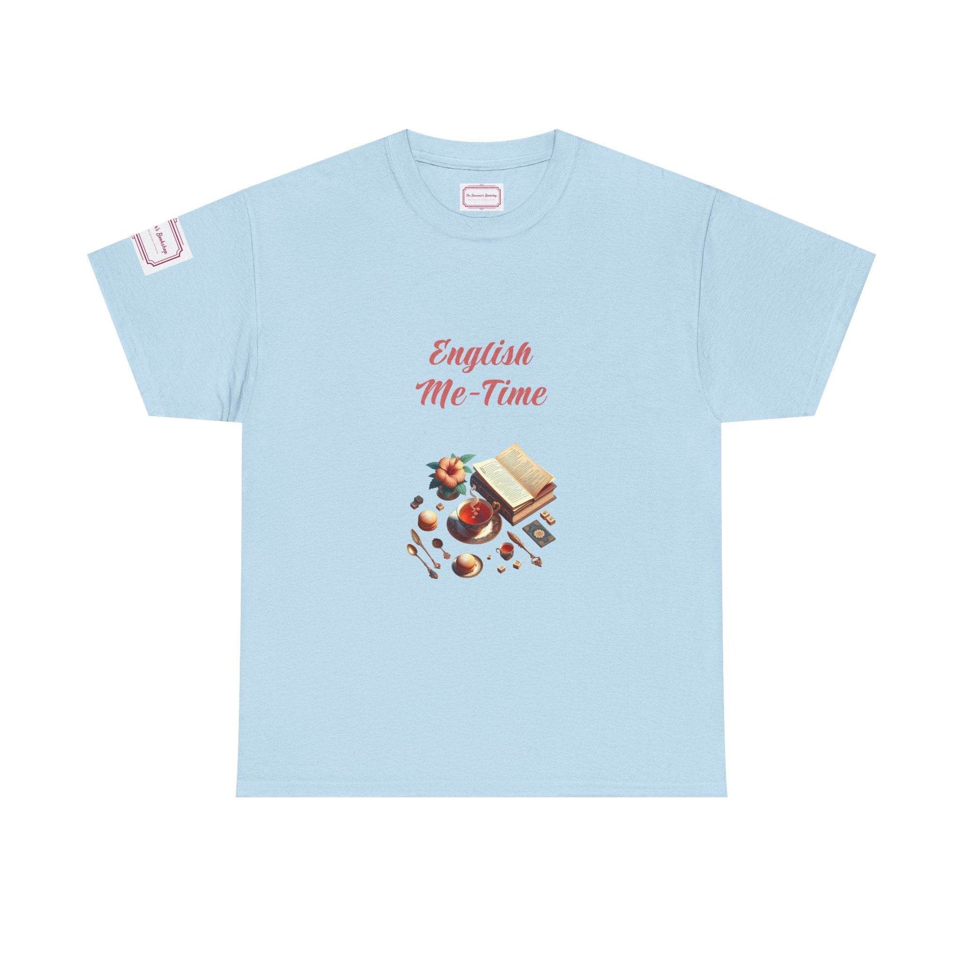 Me-Time - Unisex Heavy Cotton Tee - Perfect for Book Lovers - The Dreamer's Bookshop.