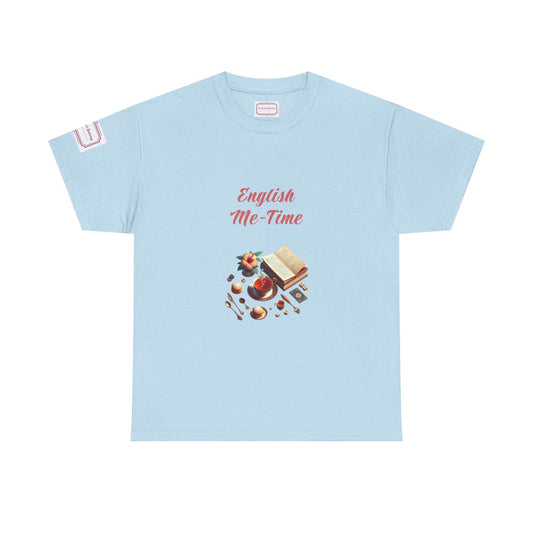 Me-Time - Unisex Heavy Cotton Tee - Perfect for Book Lovers - The Dreamer's Bookshop.