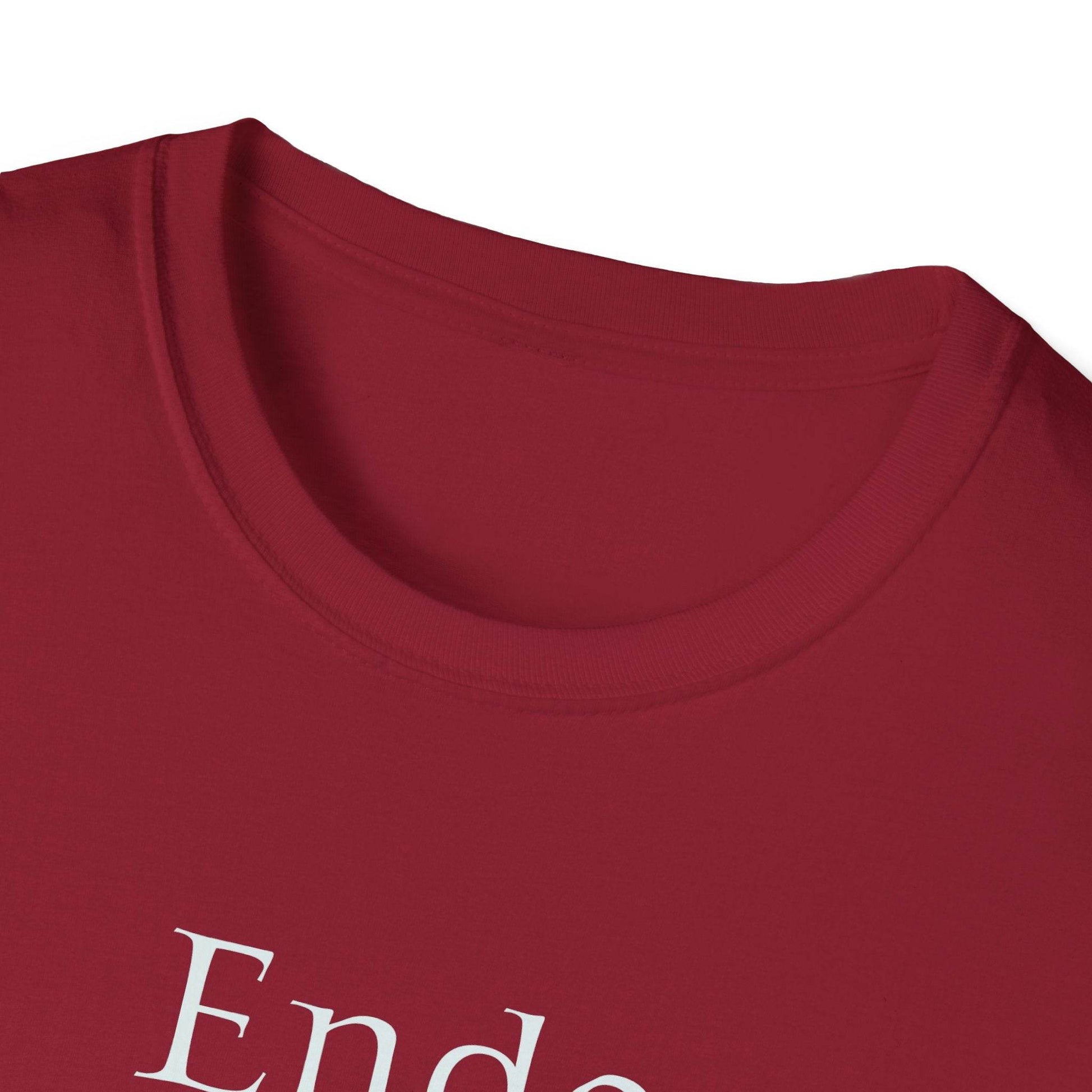 Endometriosis Warrior Unisex Softstyle T-Shirt - Empowering Battle for Women's Health - The Dreamer's Bookshop.