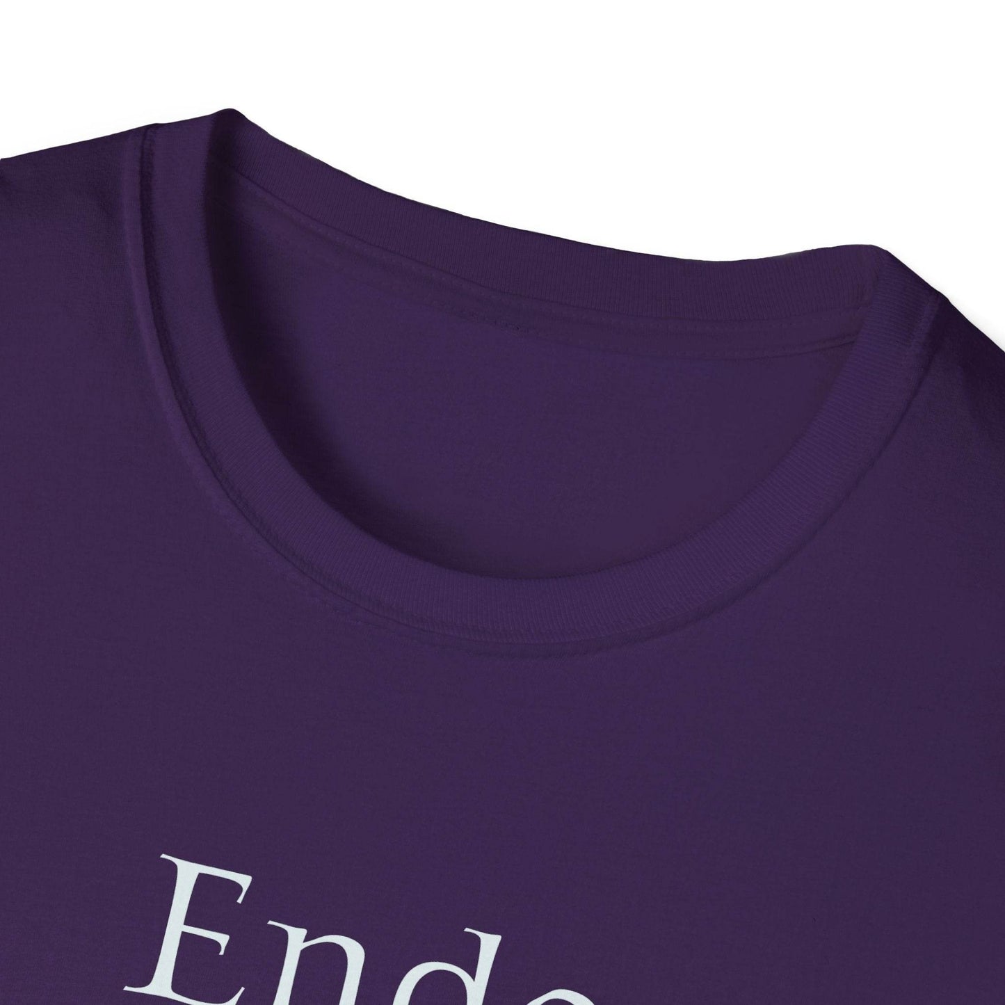 Endometriosis Warrior Unisex Softstyle T-Shirt - Empowering Battle for Women's Health - The Dreamer's Bookshop.