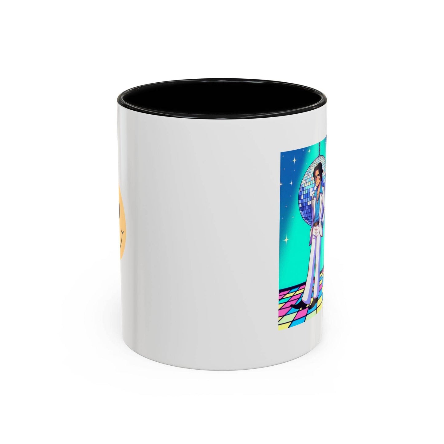 Retro Vibe Accent Coffee Mug - I should be reading - The Dreamer's Bookshop.