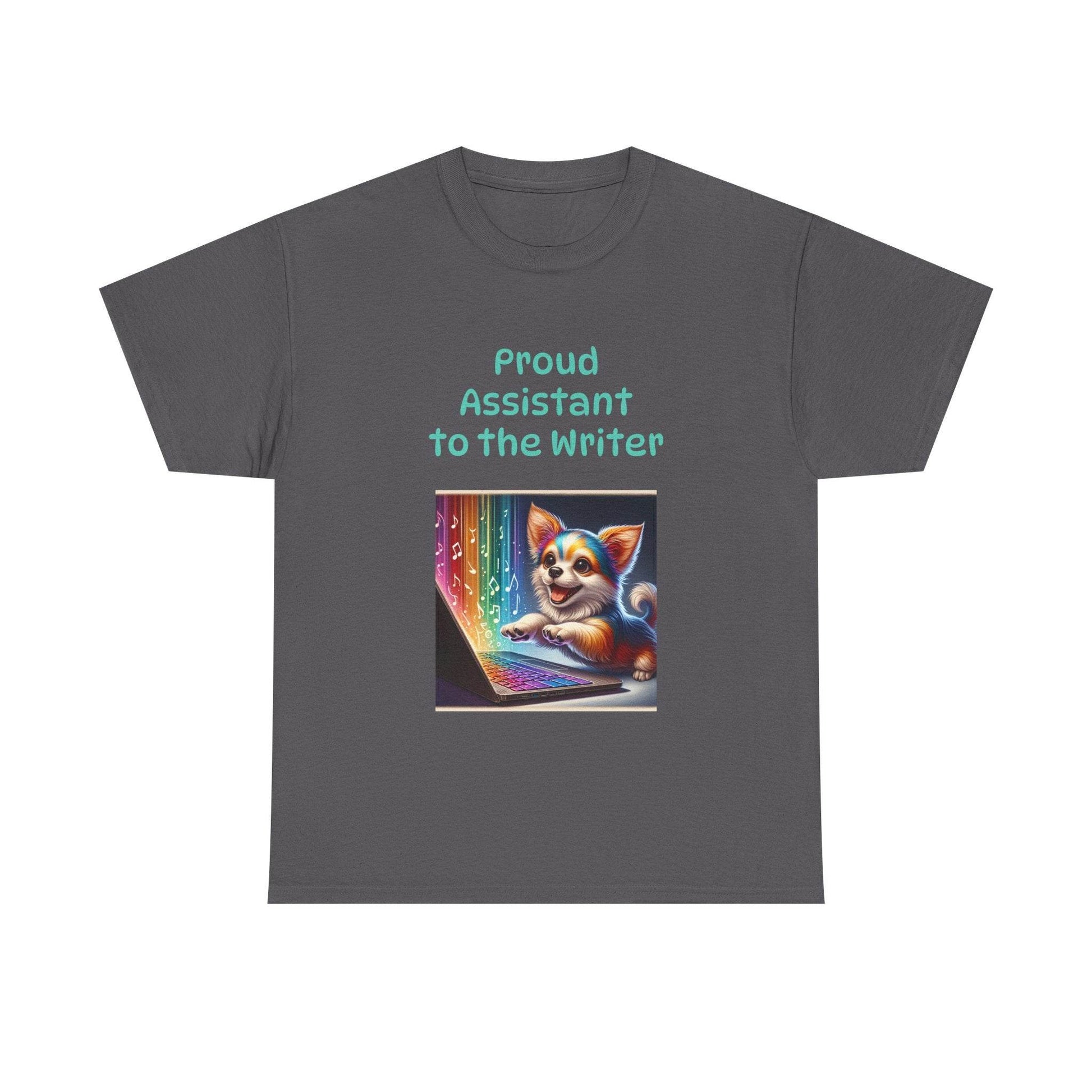 Assitant Writer - A Unisex Heavy Cotton Tee - Perfect for Book Lovers - The Dreamer's Bookshop.