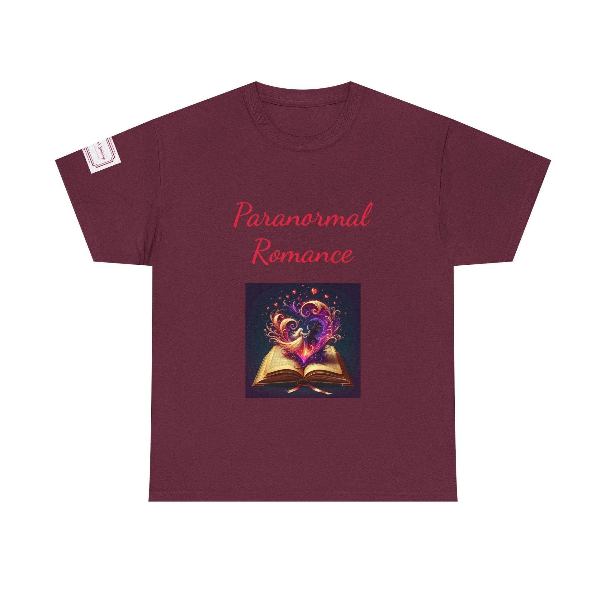Fiction - Graphic Unisex Heavy Cotton Tee - Paranormal Romance - The Dreamer's Bookshop.