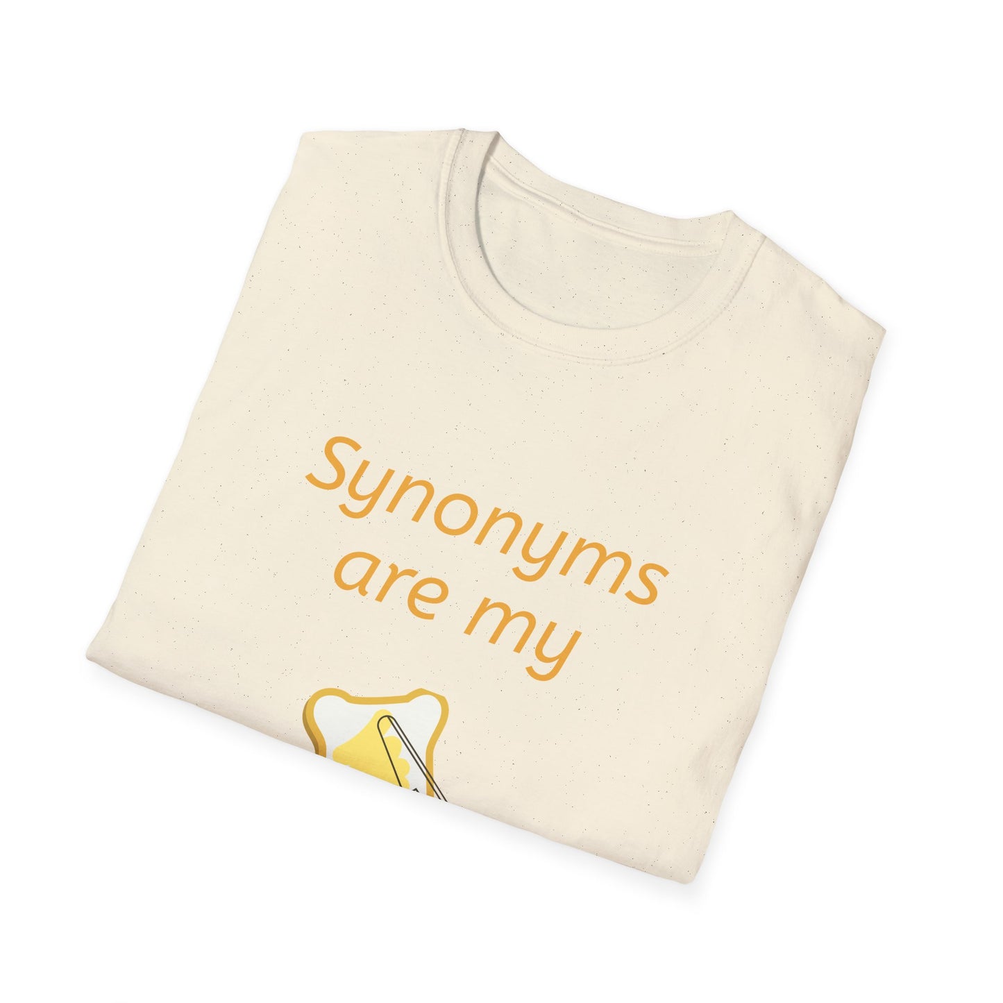 "Synonyms Are My Jam" Unisex Softstyle T-Shirt - Wordsmiths - The Dreamer's Bookshop.