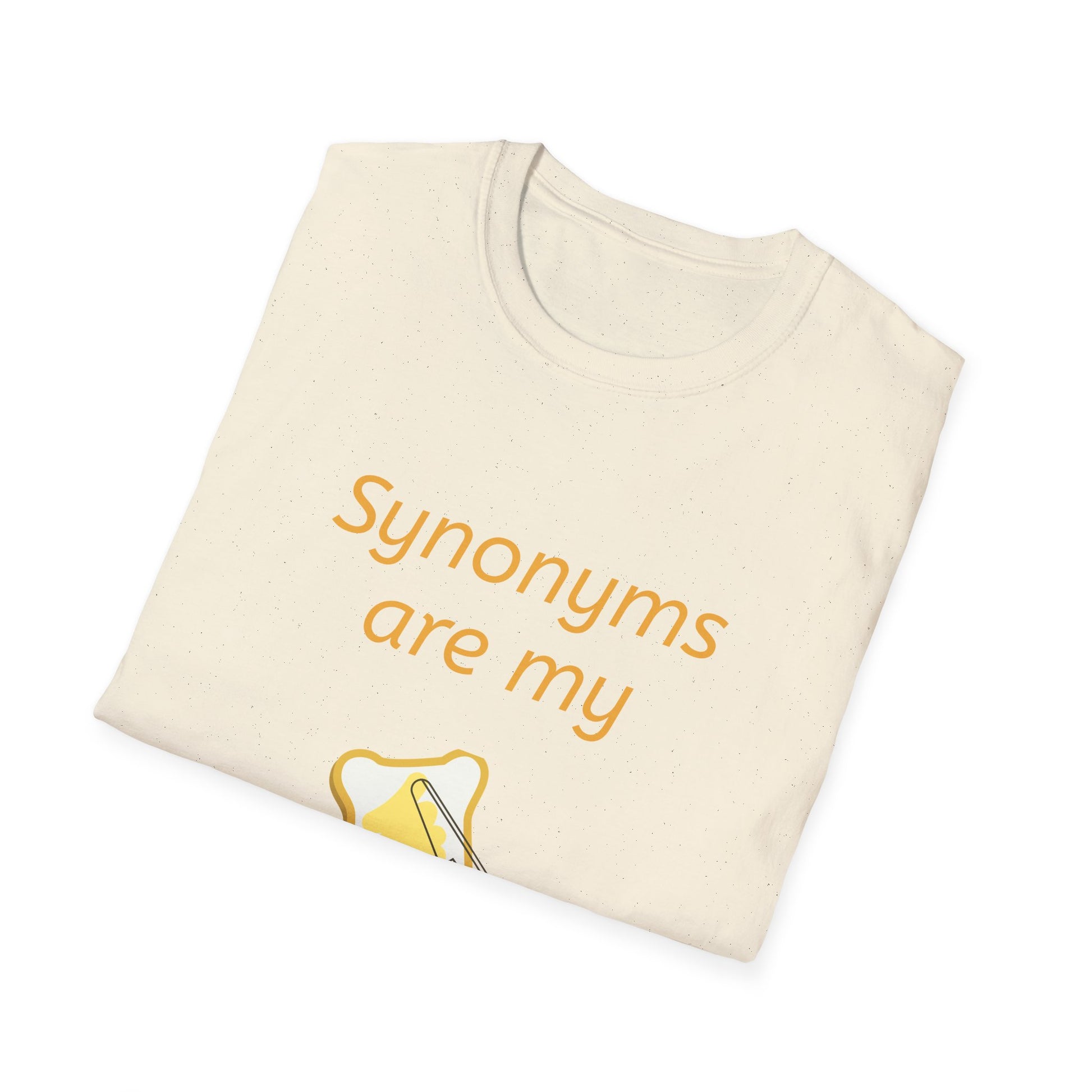 "Synonyms Are My Jam" Unisex Softstyle T-Shirt - Wordsmiths - The Dreamer's Bookshop.