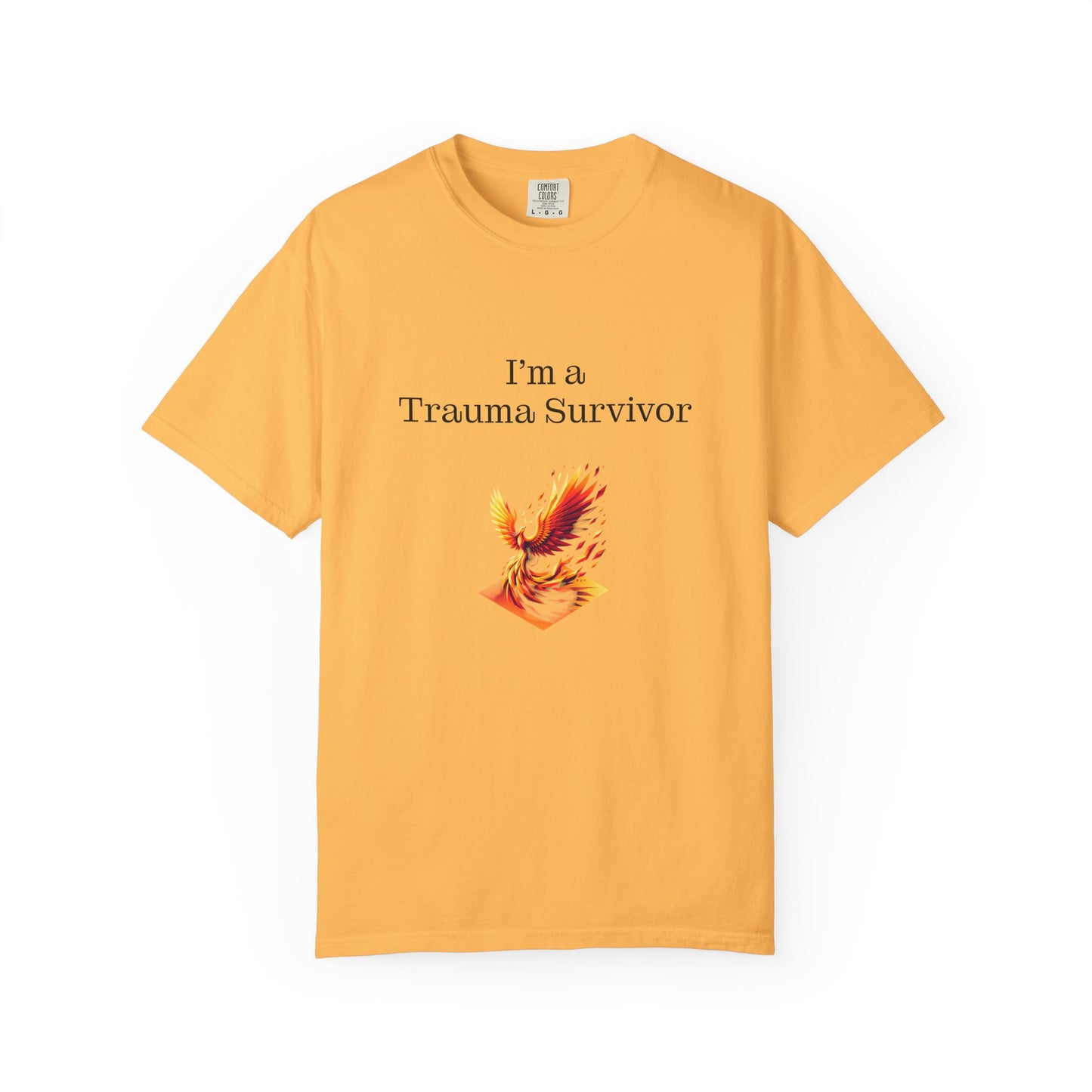 Trauma Survivor Unisex Garment-Dyed T-Shirt - Empowering Supportive Apparel