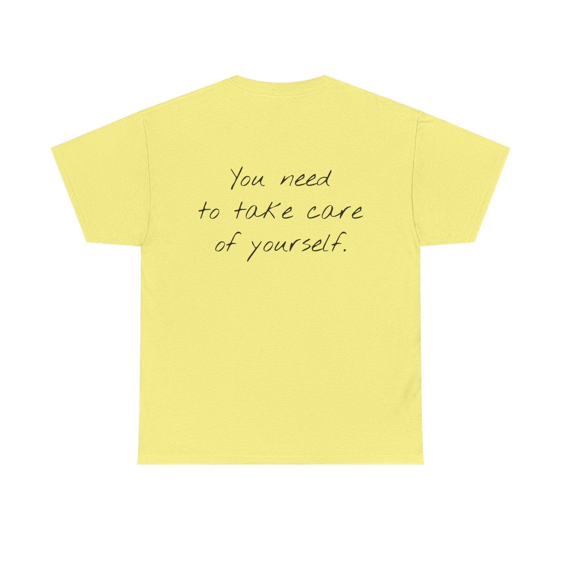 Take Care - Unisex Heavy Cotton Tee - Creative Apparel - The Dreamer's Bookshop.