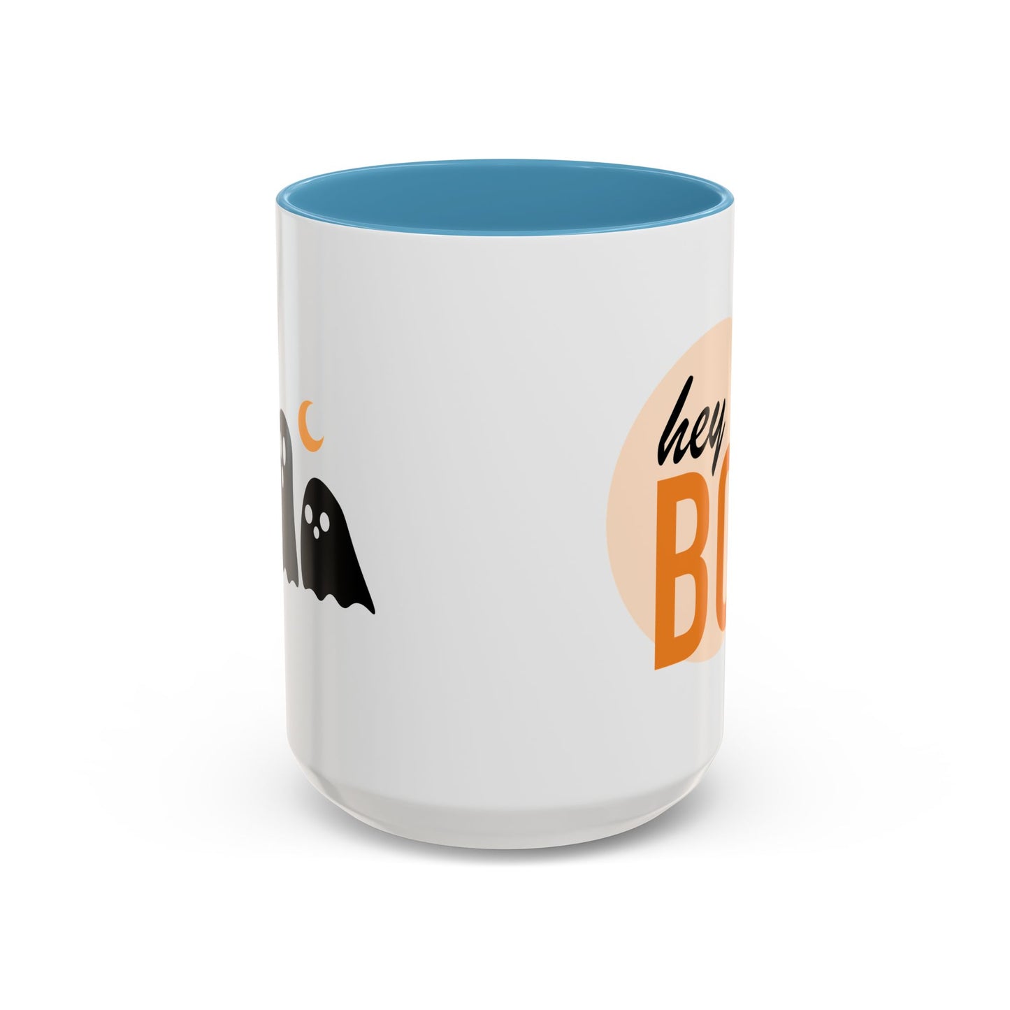 Hey Boo Spooky Coffee Mug - 11oz & 15oz Halloween