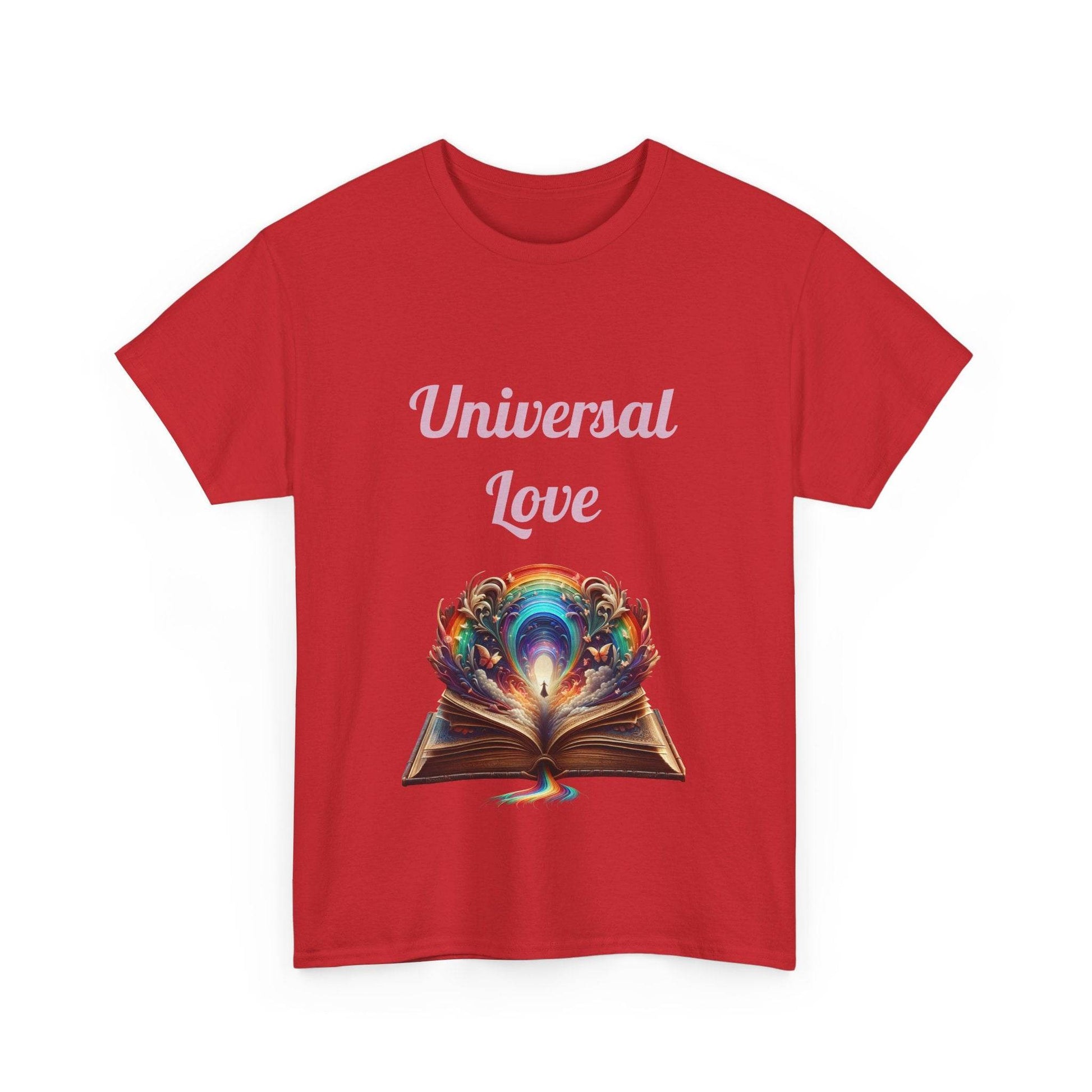 Universal Love - Unisex Heavy Cotton Tee - Queer Romance Books - The Dreamer's Bookshop.