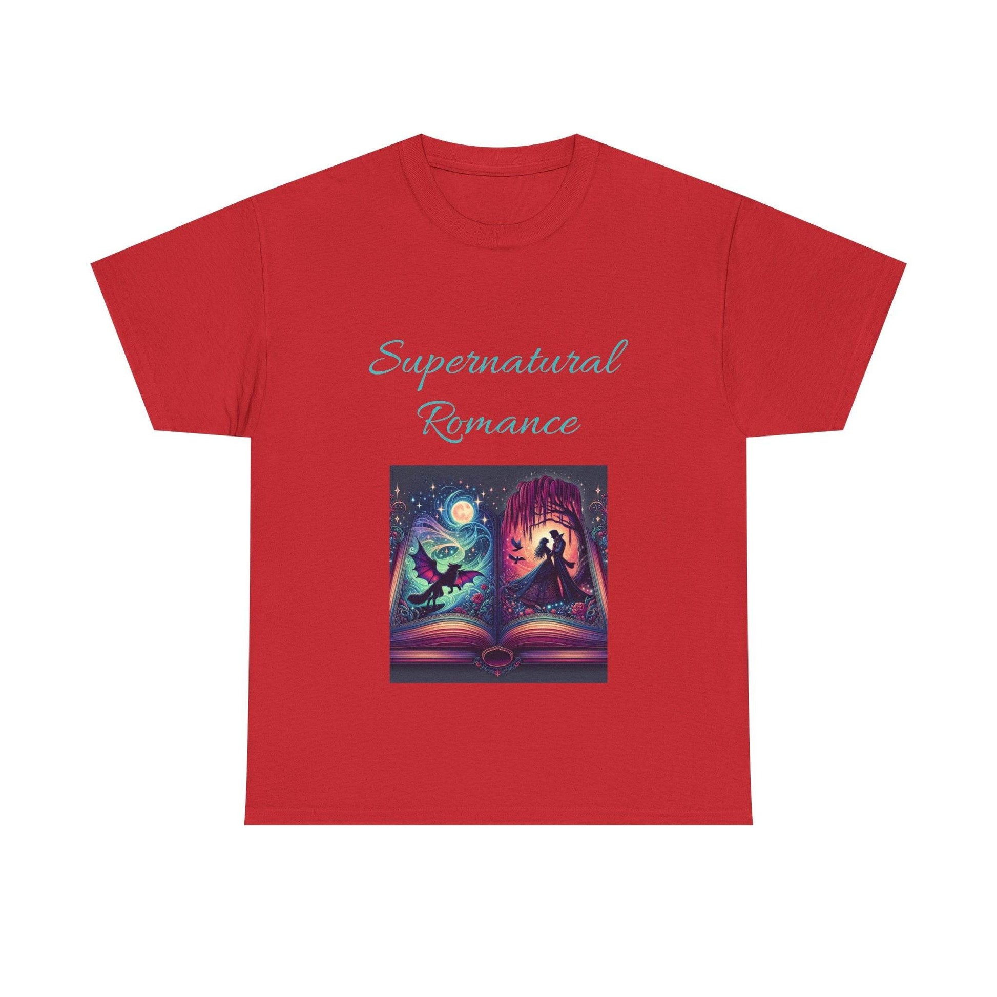 Fantasy - Unisex Heavy Cotton Tee - Supernatural Romance - The Dreamer's Bookshop.
