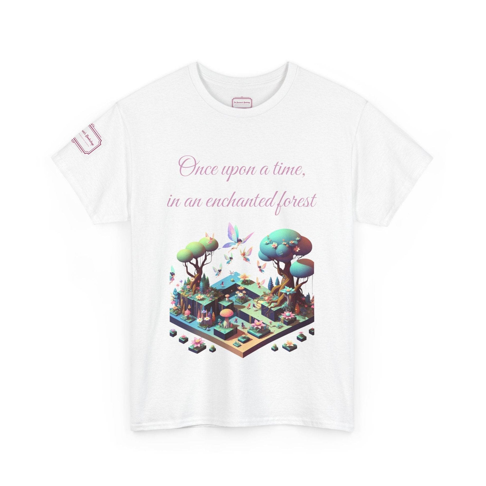 Enchanted Forest - Unisex Heavy Cotton Tee - Perfect for Book Lovers - The Dreamer's Bookshop.