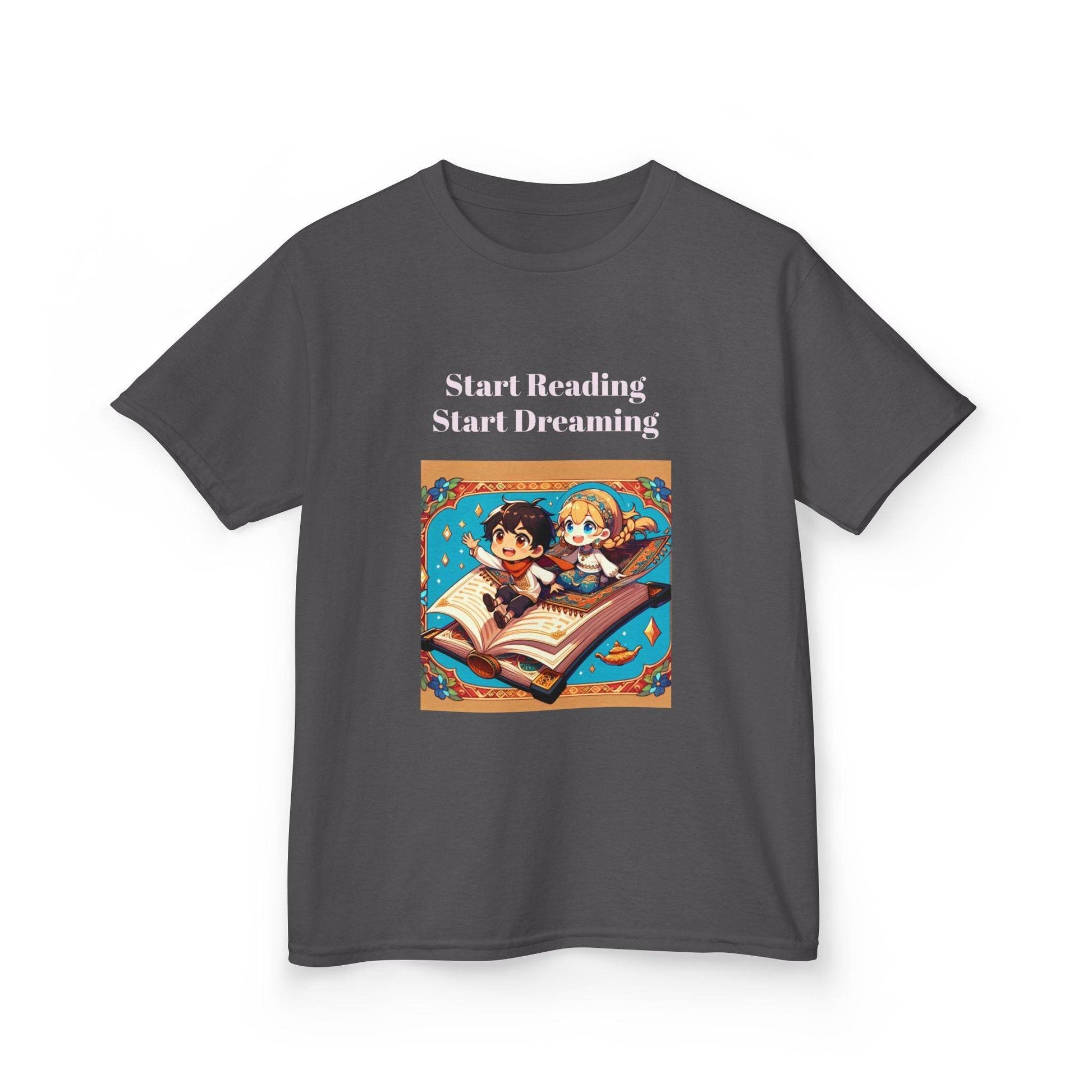 EU - Kids Start Reading Start Dreaming Tee - The Dreamer's Bookshop.