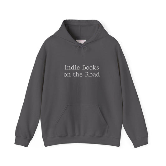 Indie Books on the Road Hooded Sweatshirt - Perfect for Book Lovers - The Dreamer's Bookshop.