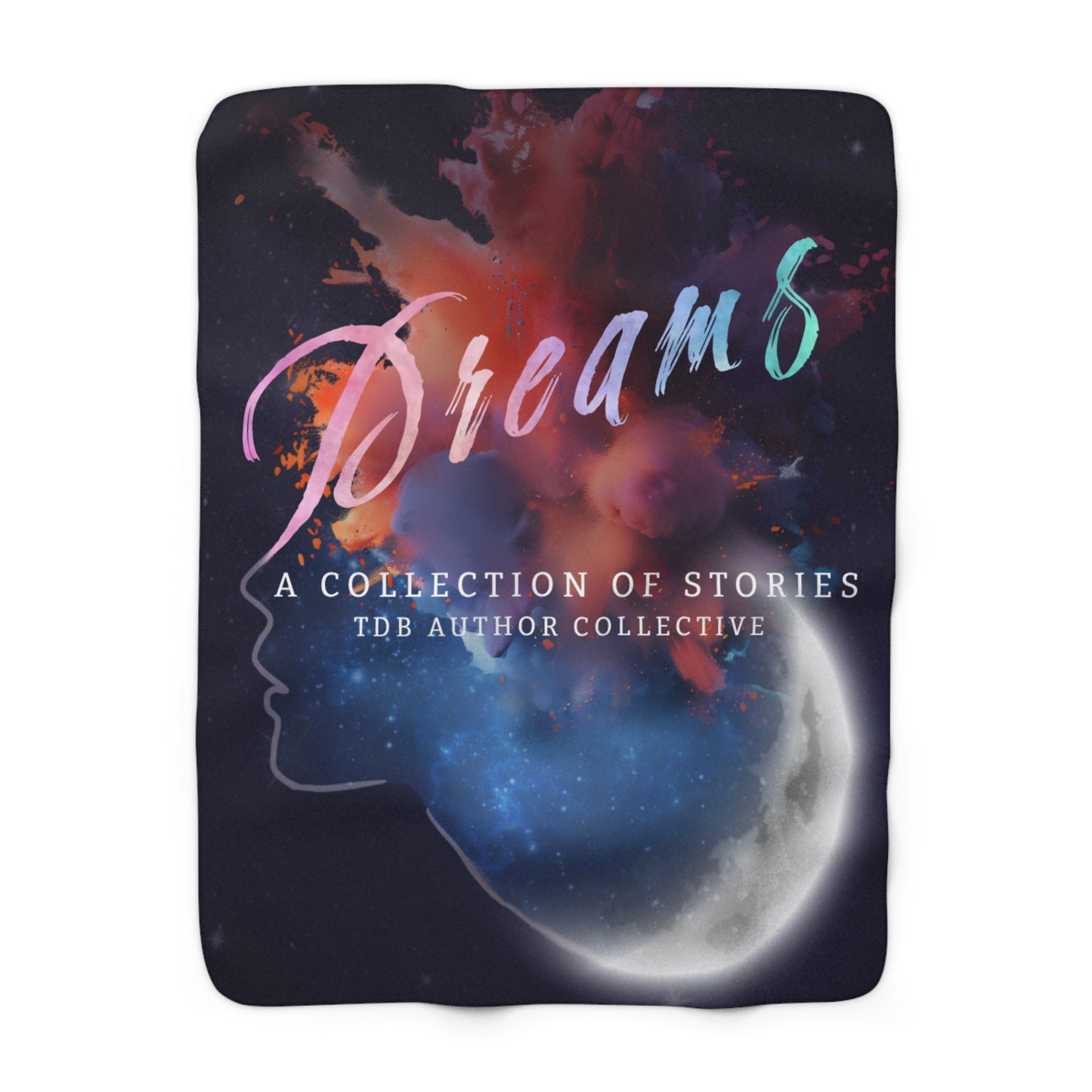 Cozy Sherpa Fleece Blanket - Dreams Cover Design