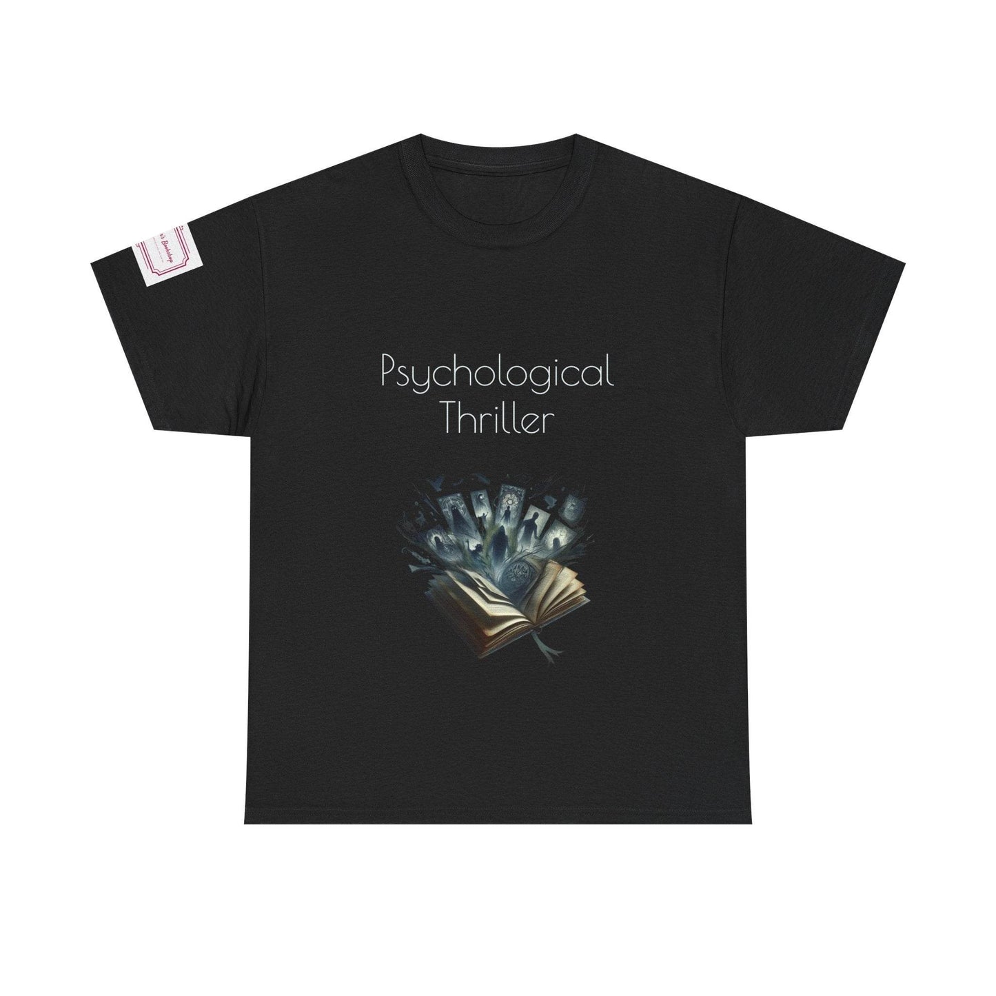 Fiction - Unisex Heavy Cotton Tee - Psychological Thriller - The Dreamer's Bookshop.