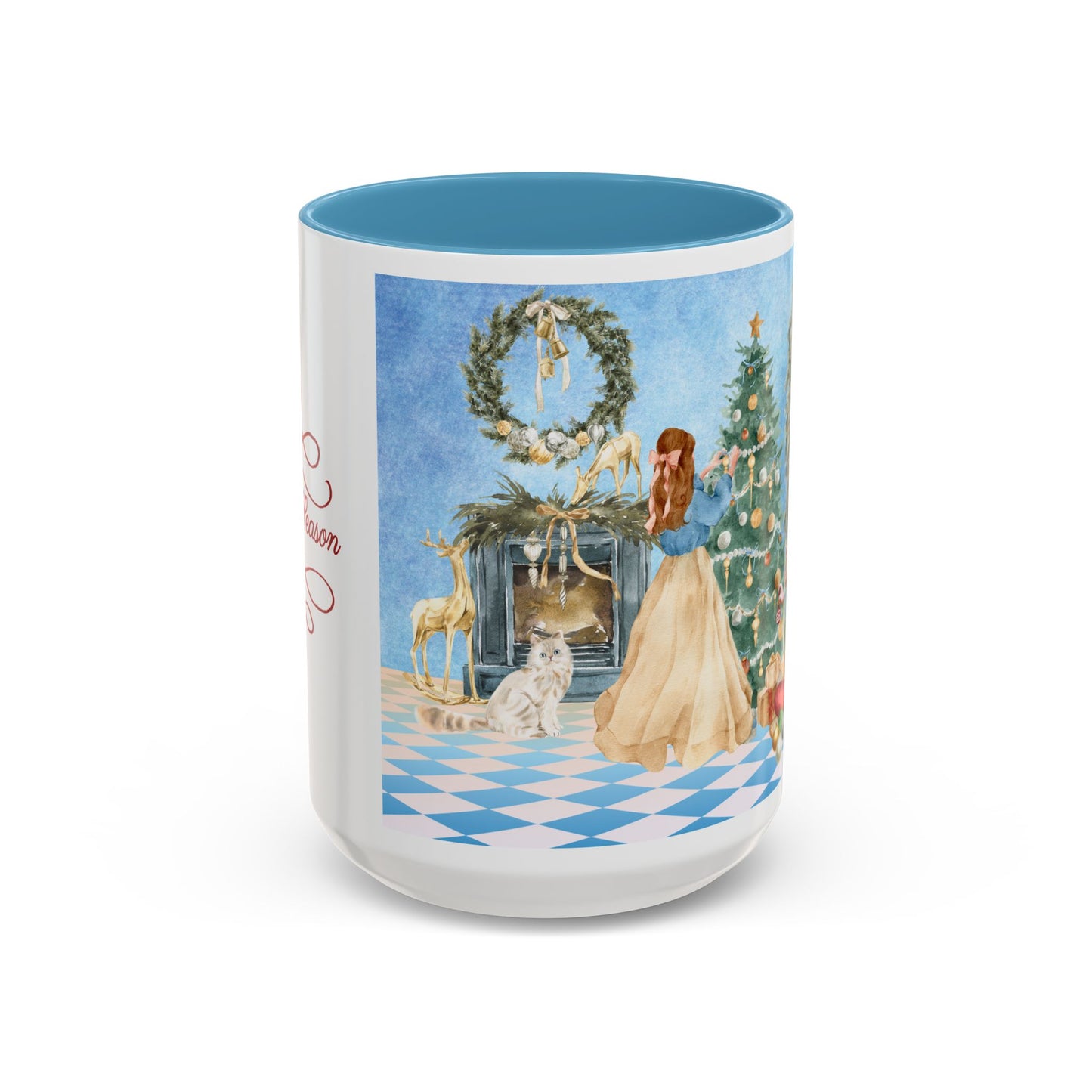 Christmas Tree Decoration Coffee Mug - 11oz & 15oz - tis the season