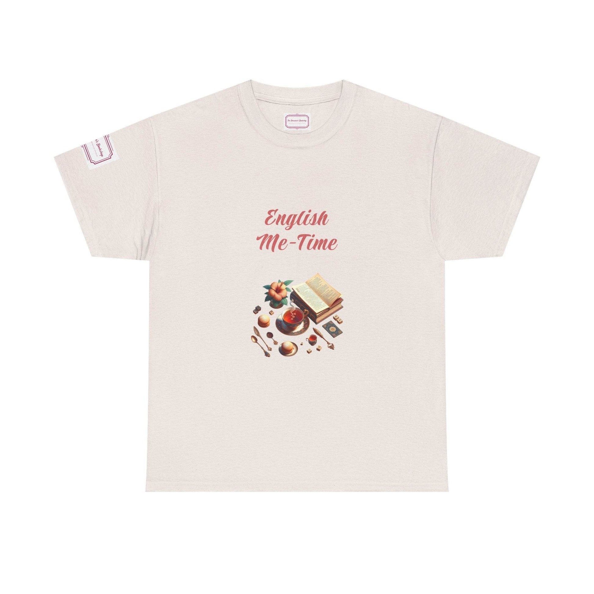 Me-Time - Unisex Heavy Cotton Tee - Perfect for Book Lovers - The Dreamer's Bookshop.