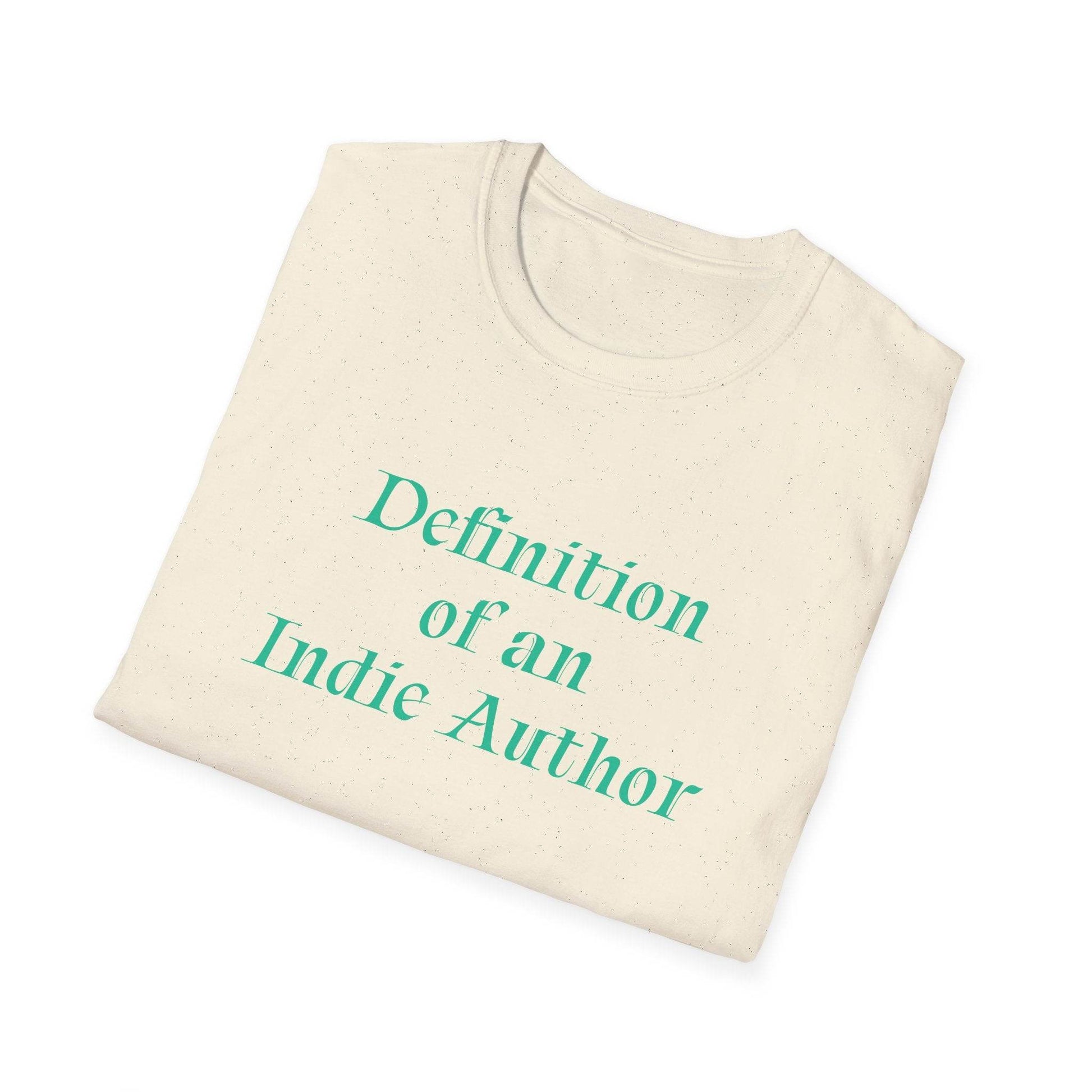 Unisex Softstyle T-Shirt - 'Indie Author' Inspirational - The Dreamer's Bookshop.