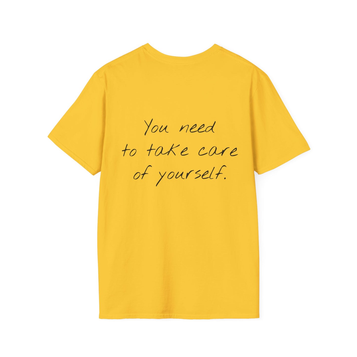 Unisex -Inspired T-Shirt - "Take Care" - Inspirational - The Dreamer's Bookshop.