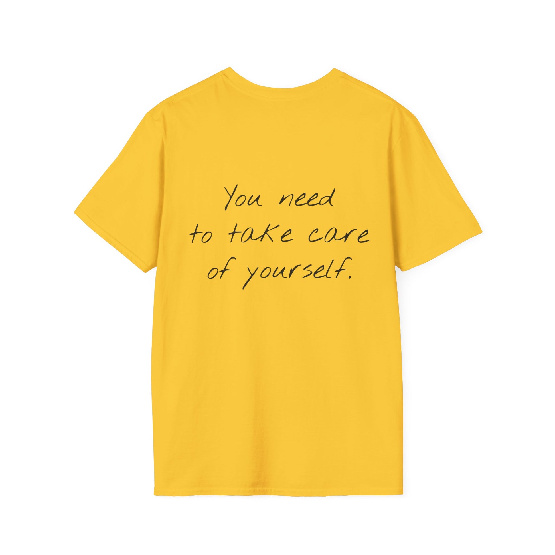 Unisex -Inspired T-Shirt - "Take Care" - Inspirational - The Dreamer's Bookshop.