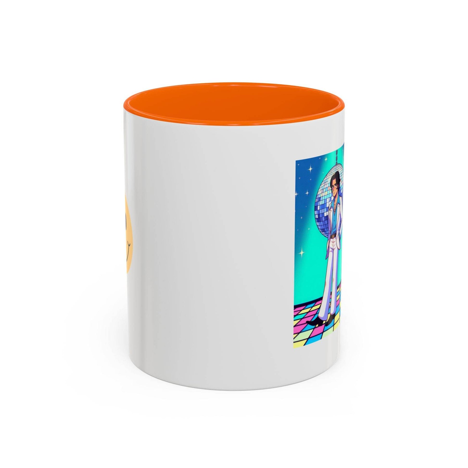 Retro Vibe Accent Coffee Mug - I should be reading - The Dreamer's Bookshop.