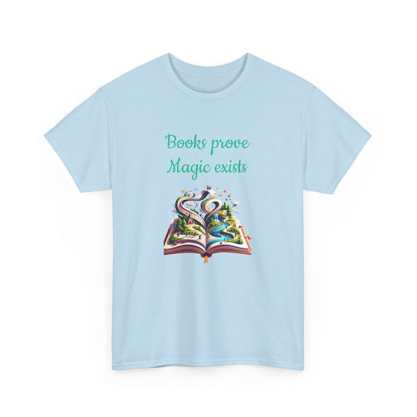 Magic Exists -A Unisex Heavy Cotton Tee - Perfect Gift for Book Lovers - The Dreamer's Bookshop.