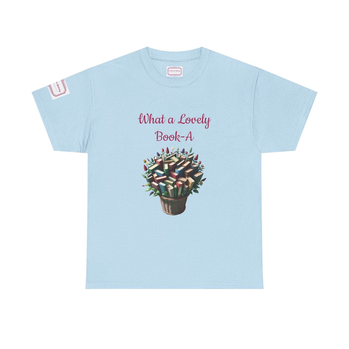 What a Lovely Book-A Unisex Heavy Cotton Tee - Perfect for Book Lovers - The Dreamer's Bookshop.