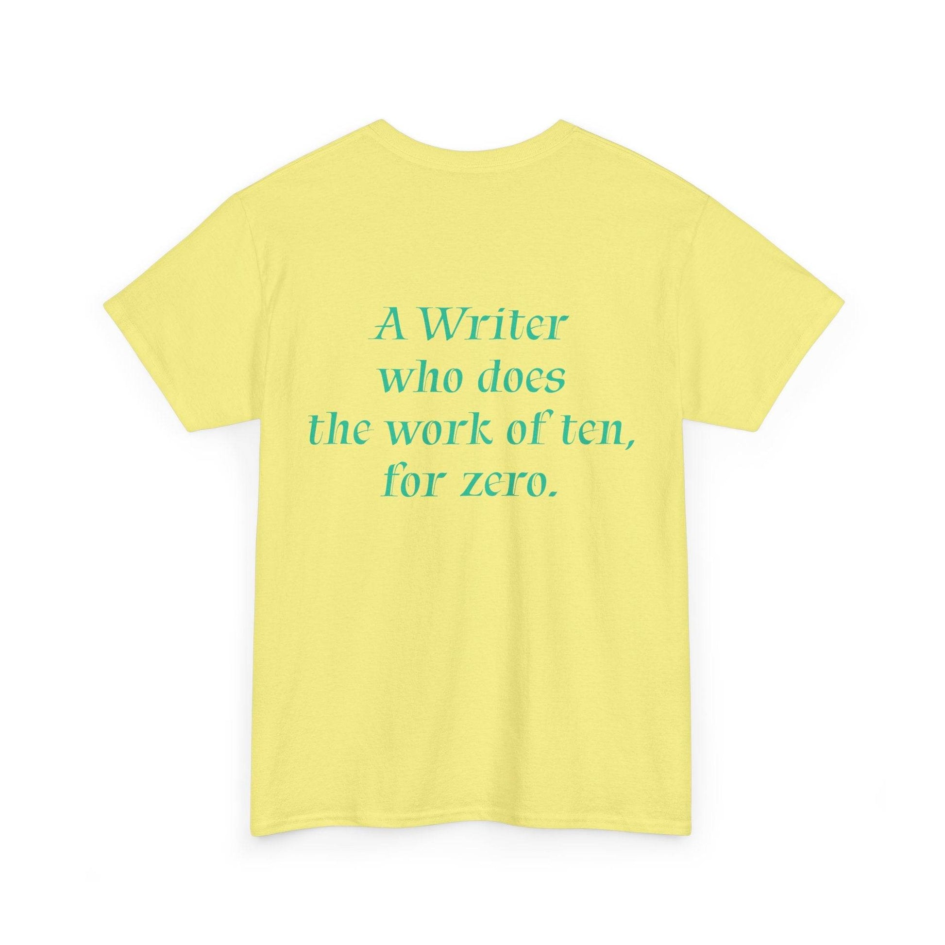 Indie Author - Unisex Heavy Cotton Tee - Creative Apparel - The Dreamer's Bookshop.