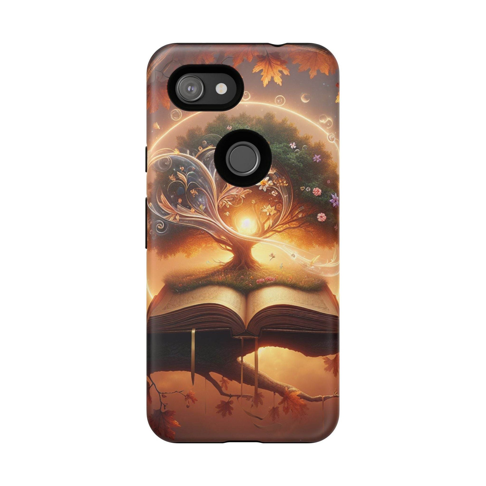Google & Samsung - Artistic Phone Case with BookishTree Design - Tough Cases - The Dreamer's Bookshop.