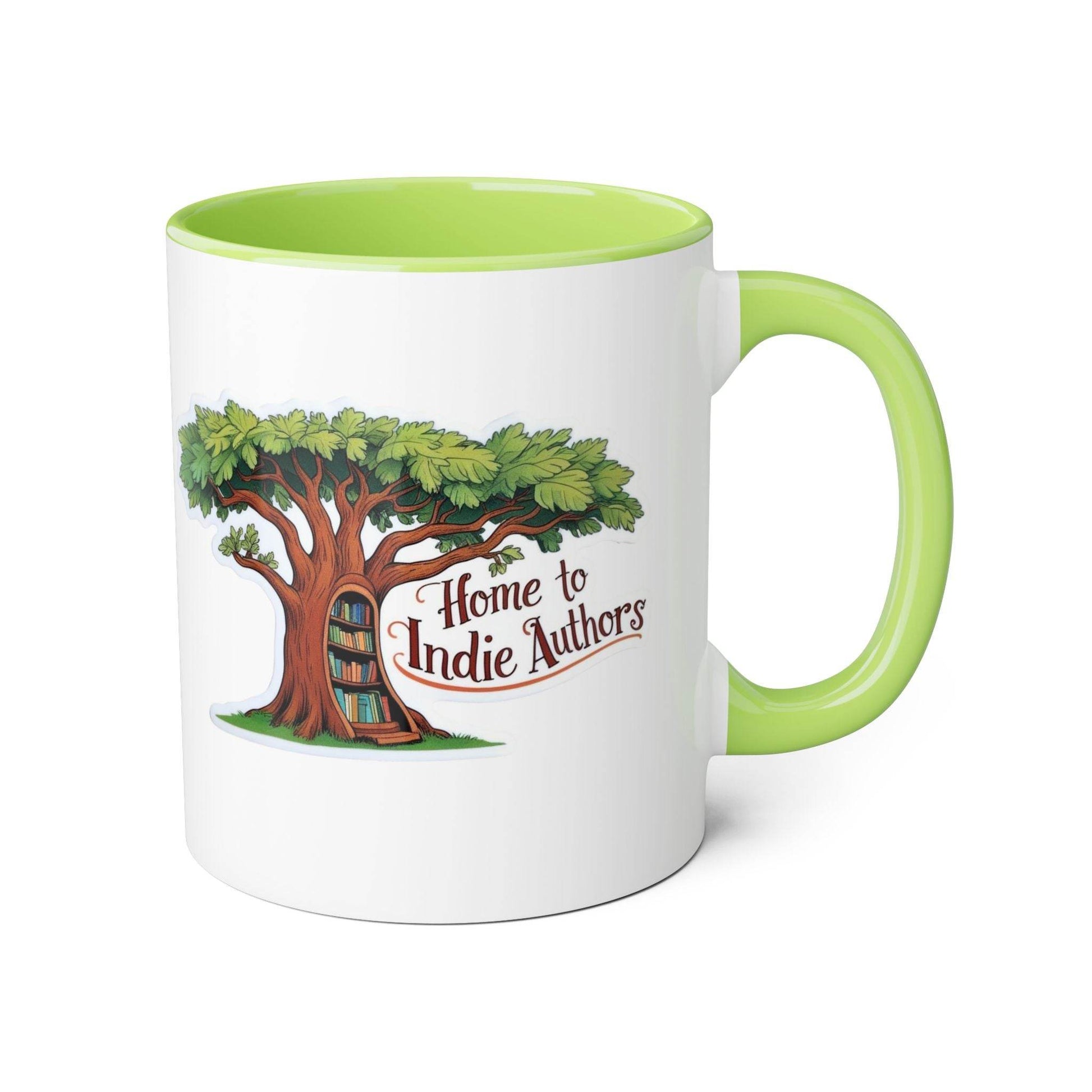 Dreamer's Bookshop Accent Mug - 11oz Coffee Cup for Readers & Book Lovers - The Dreamer's Bookshop.