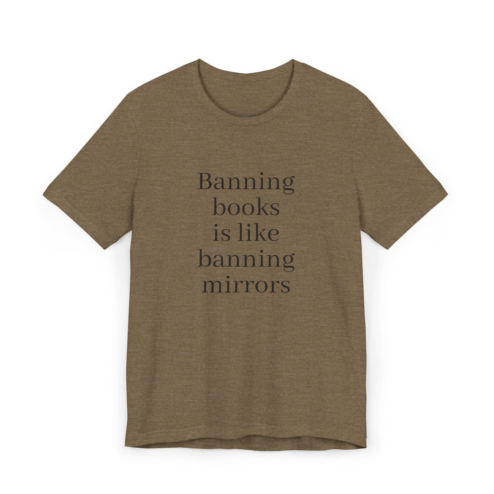 Unisex Jersey T-Shirt - Banning Books Vibe - The Dreamer's Bookshop.