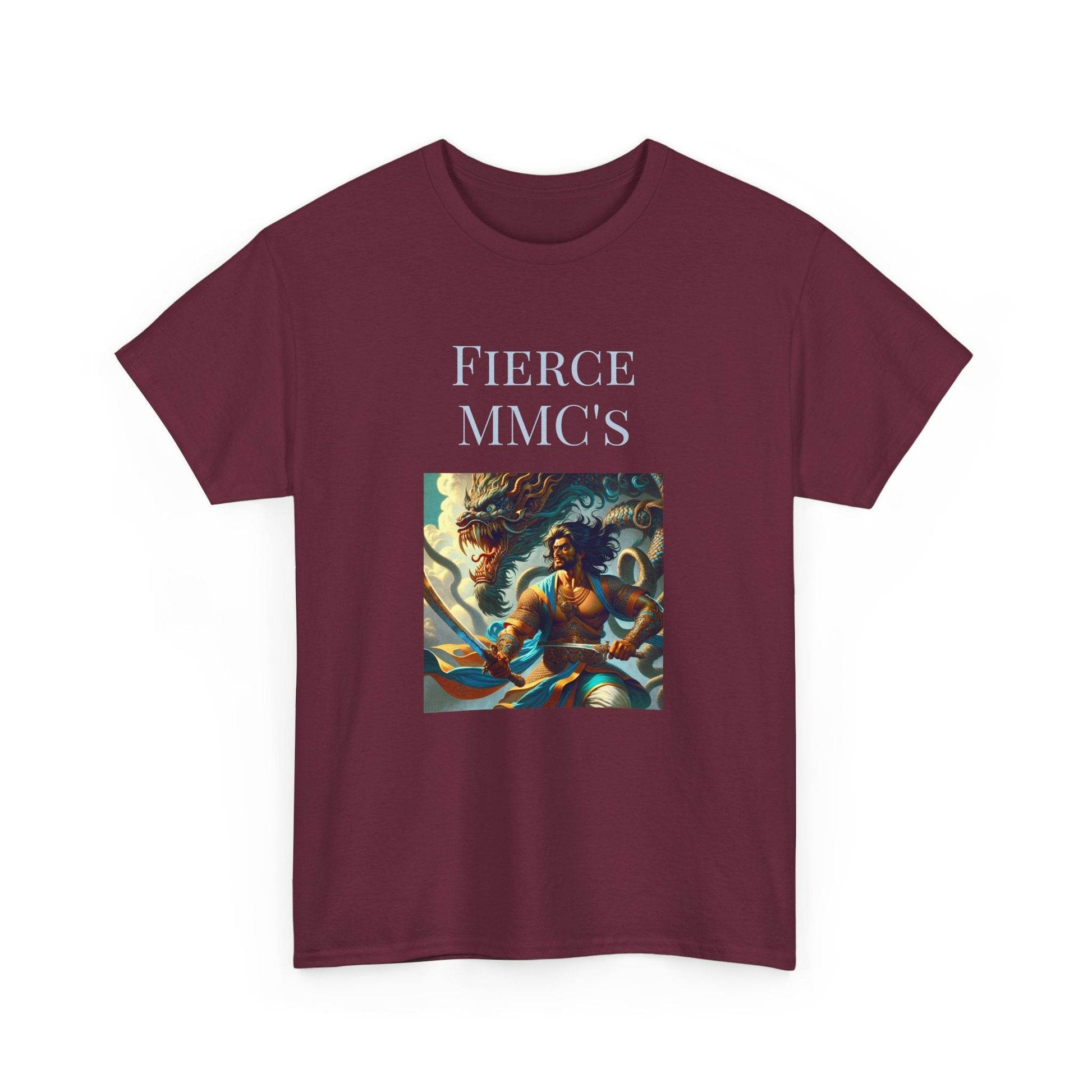 Fierce MMC - Graphic Tee - Unisex Heavy Cotton T-Shirt - Book Lovers - The Dreamer's Bookshop.