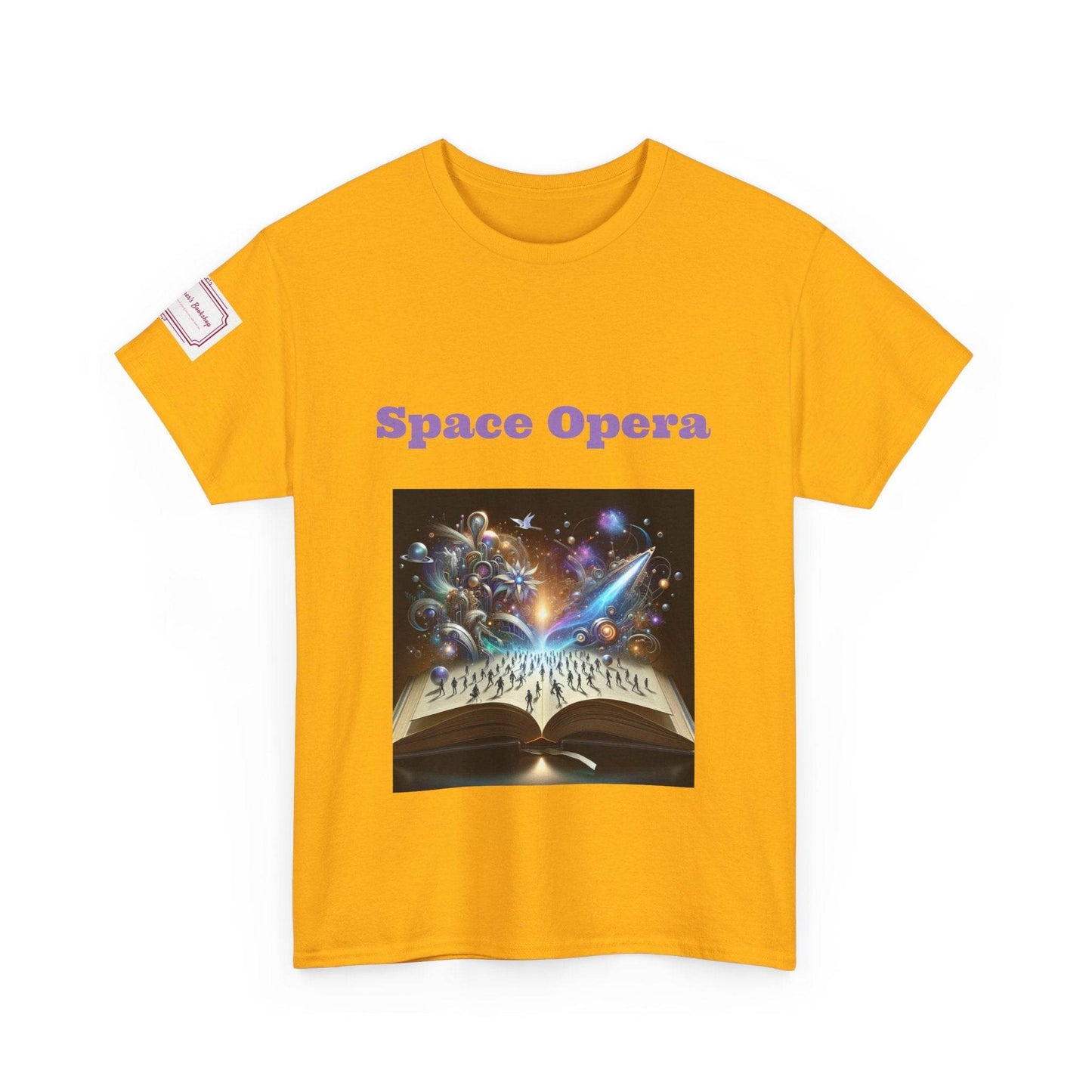 Space Opera - Graphic Unisex Heavy Cotton Tee - Sci-Fi Books - The Dreamer's Bookshop.
