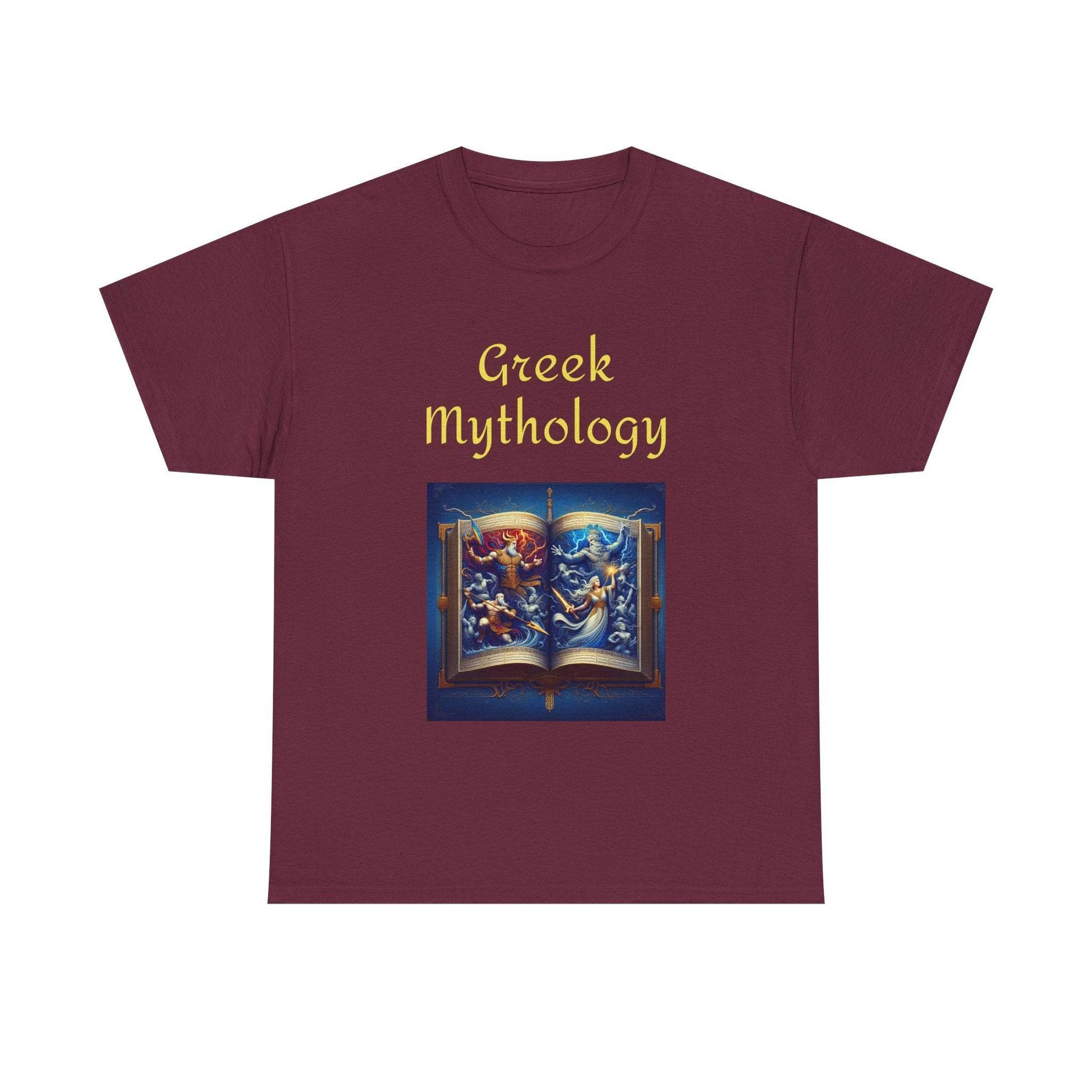 History - Unisex Heavy Cotton Tee - Greek Mythology - The Dreamer's Bookshop.