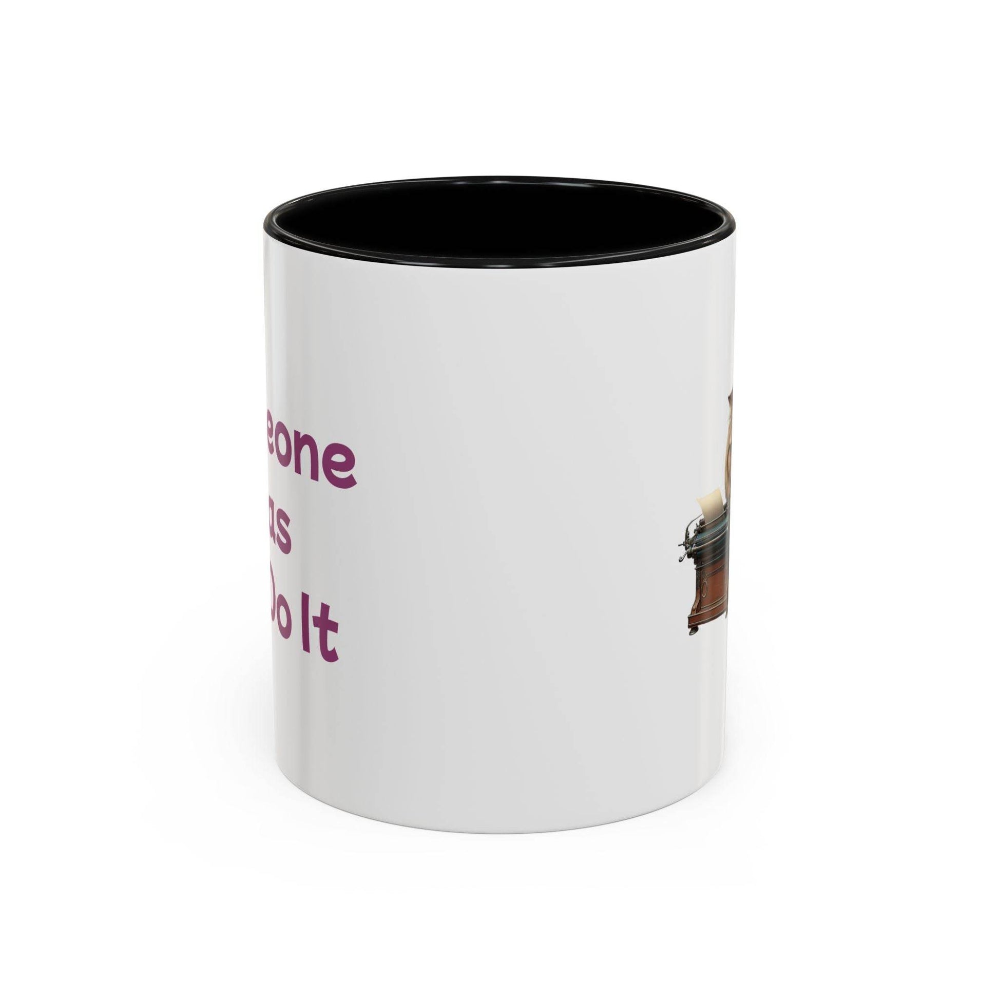Grumpy Writer Cat Coffee Mug - Cute Gift for Book Lovers - The Dreamer's Bookshop.