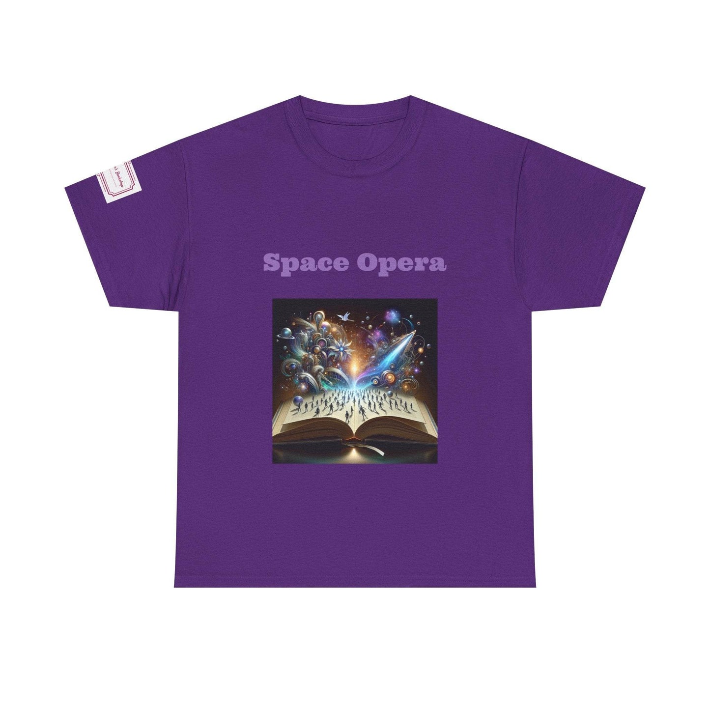 Space Opera - Graphic Unisex Heavy Cotton Tee - Sci-Fi Books - The Dreamer's Bookshop.