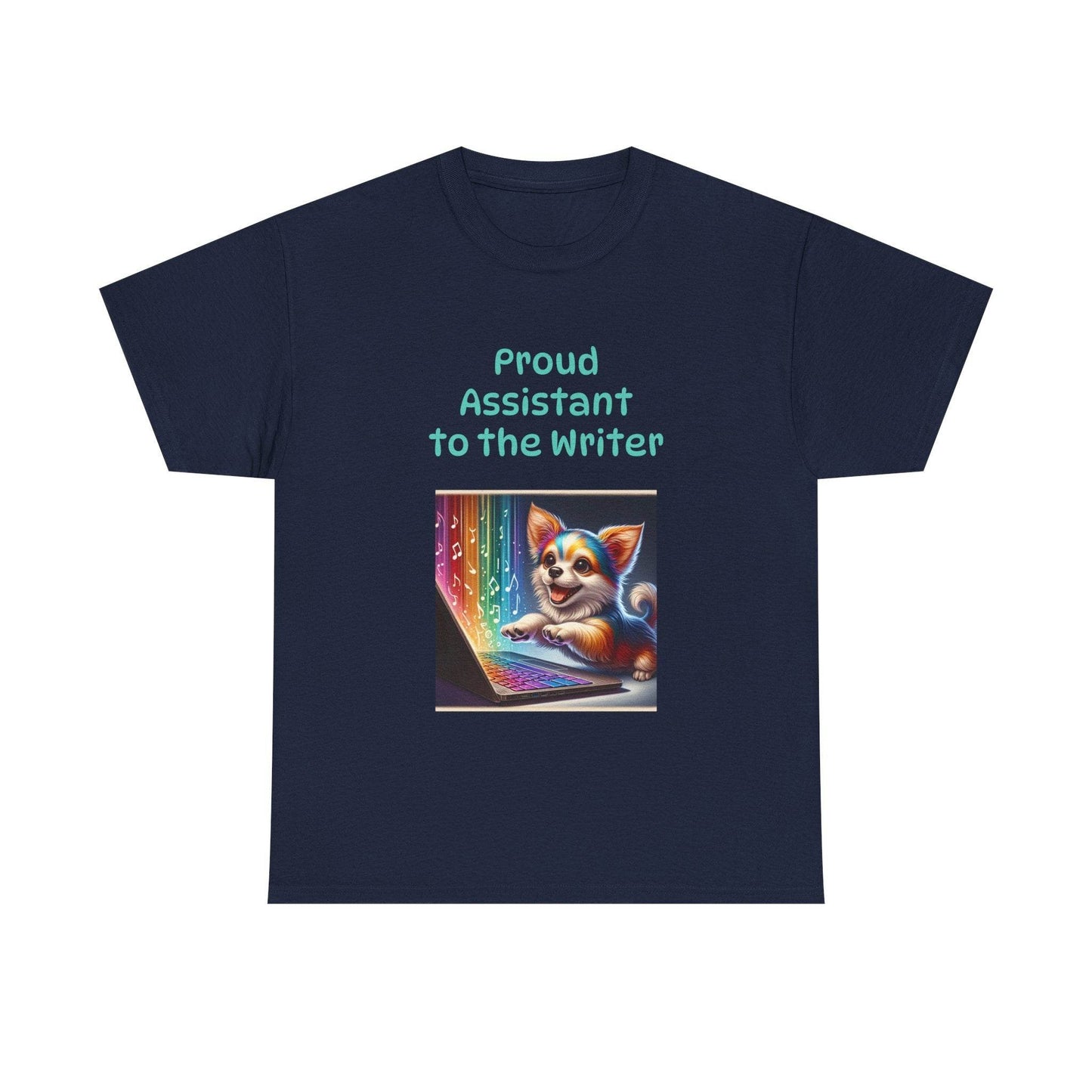 Assitant Writer - A Unisex Heavy Cotton Tee - Perfect for Book Lovers - The Dreamer's Bookshop.